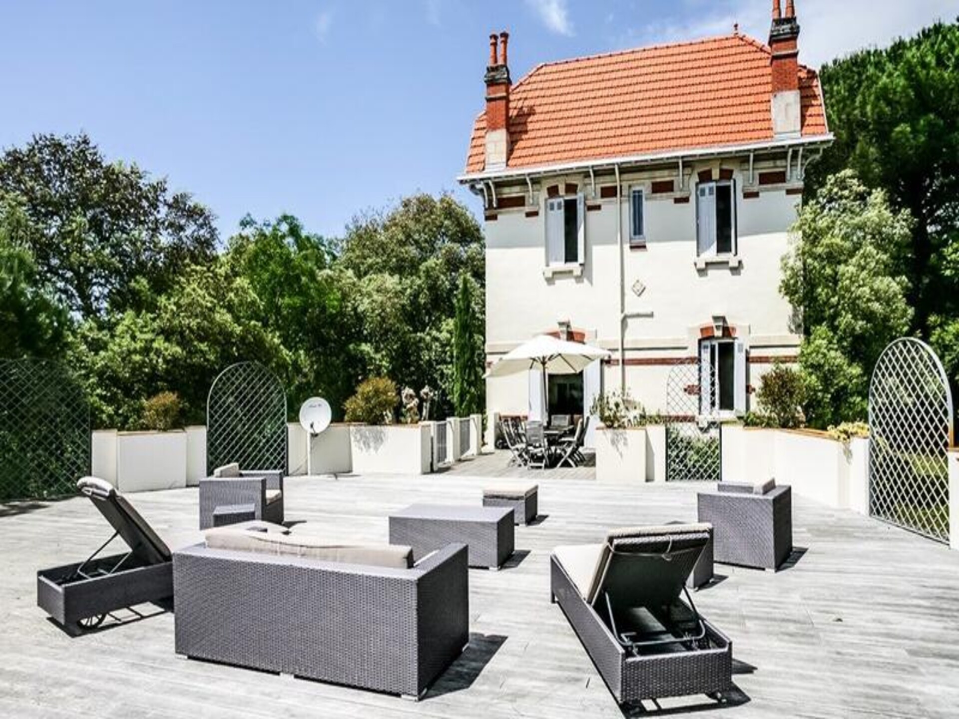 Villa Etchola: Luxe familiehuis met 8 slaapkamers en privétoegang tot strand Arcachon - foto 3