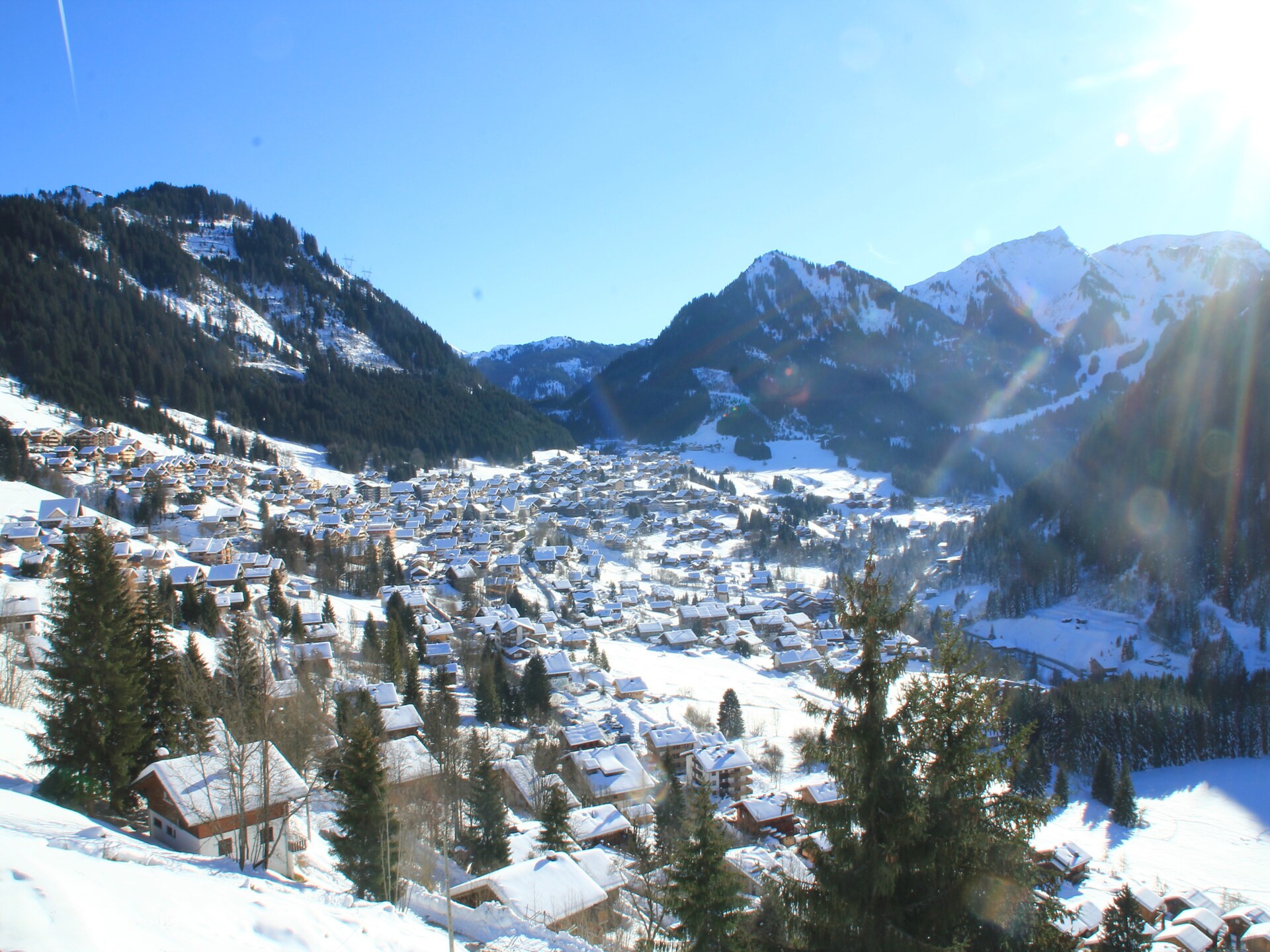 Knusse studio aan de golfbaan in Châtel met bergzicht - foto 28