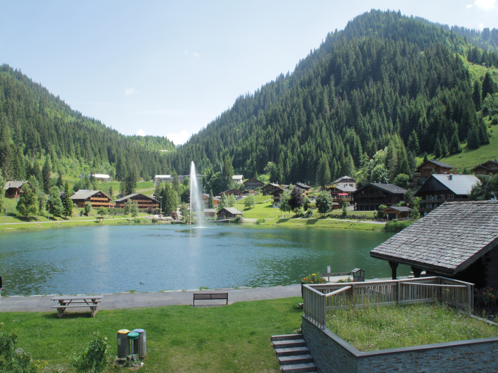Appartement aan het meer met uitzicht op de Alpen in Châtel - foto 33
