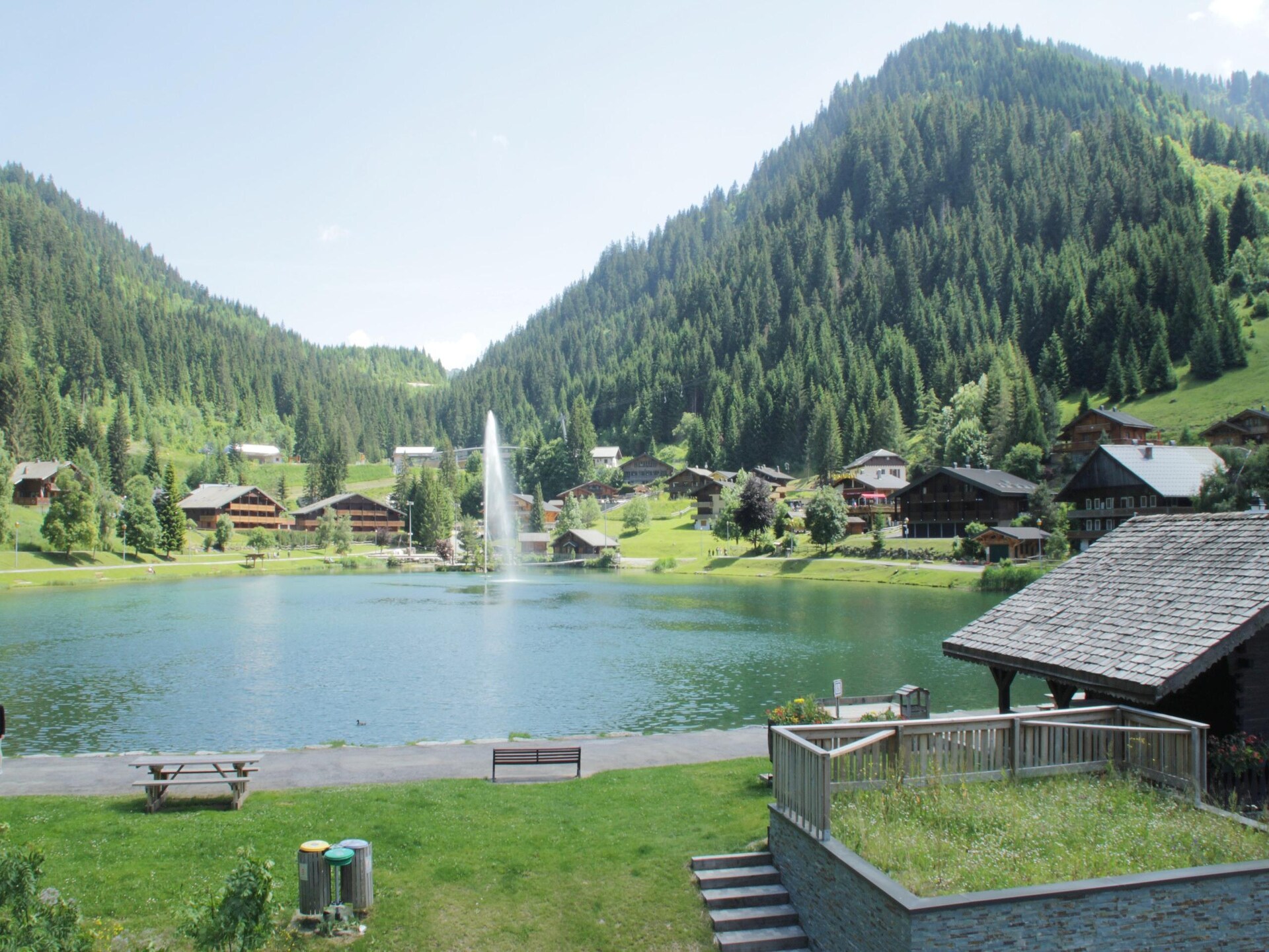 Appartement aan het meer met uitzicht op de Alpen in Châtel - foto 14