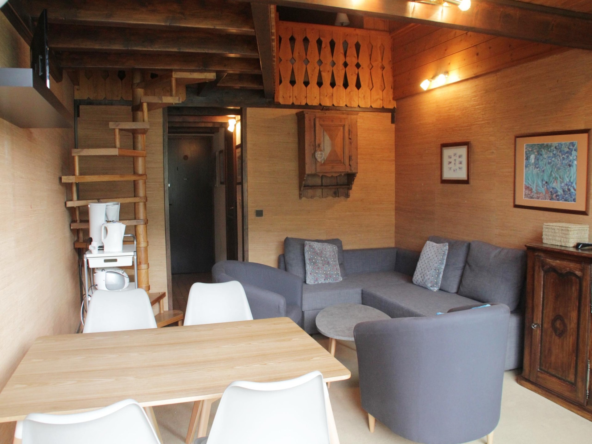 Knus appartement met bergzicht en mezzanine in Châtel, 800m van de skilift - foto 3