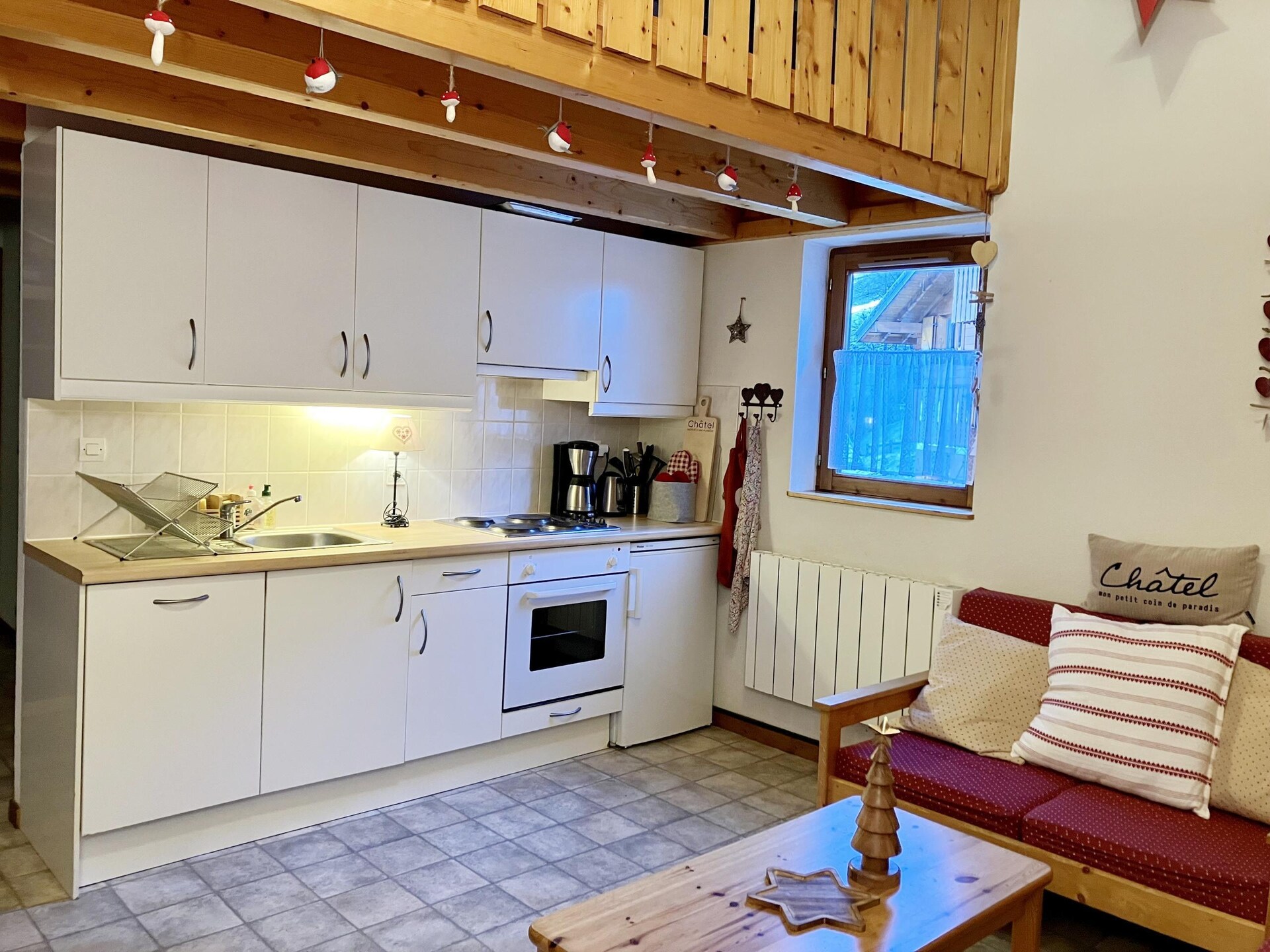 Forsythia FA29: Gezellig appartement voor 8 personen in Châtel, 1 km van de skilift - foto 11