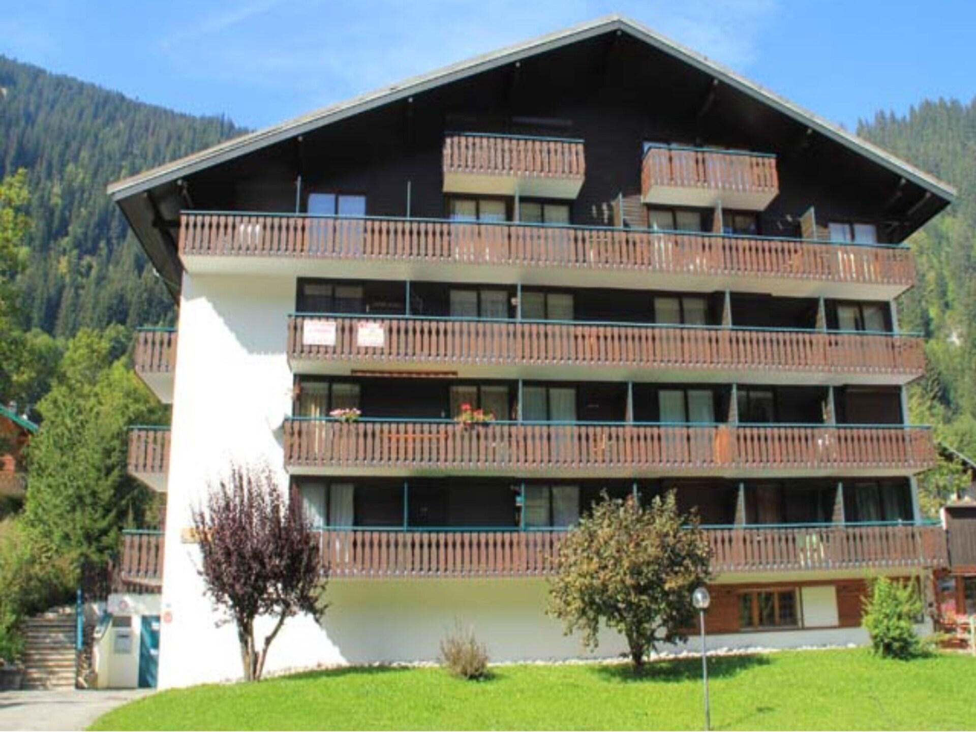 Appartement Châtel met uitzicht op de Abondance-vallei, vlakbij de skilift - foto 22