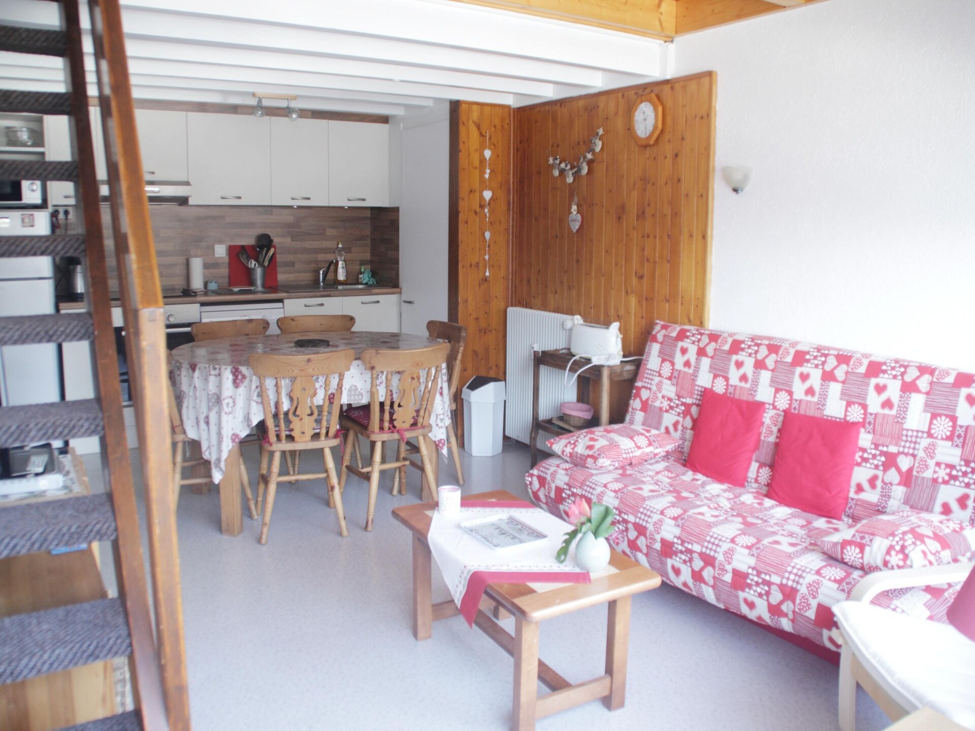 Rustiek duplex appartement aan de golfbaan met panoramisch uitzicht in Châtel - foto 2