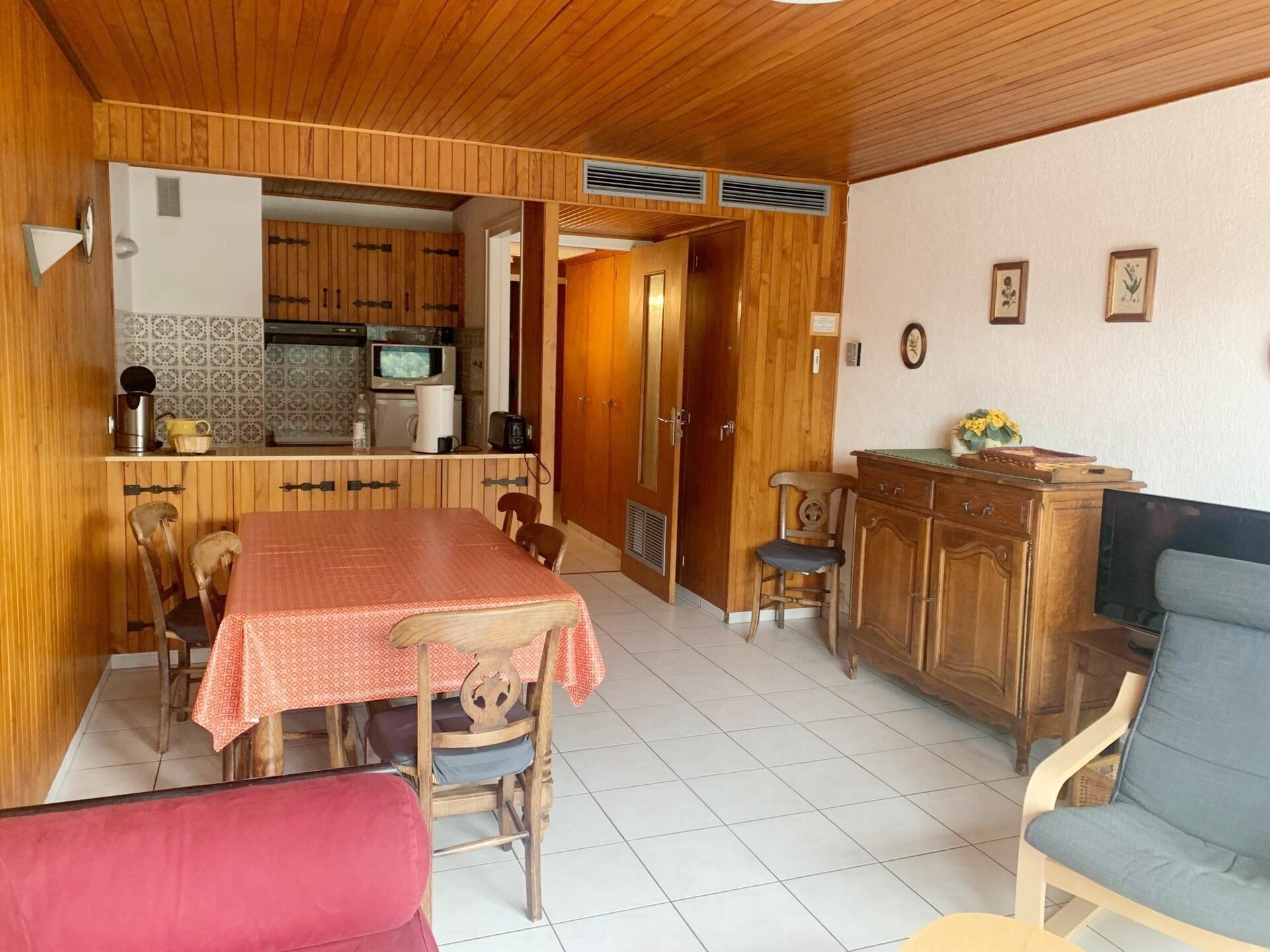 Appartement 5p bij Super Châtel gondel, op 100m van de piste - foto 2