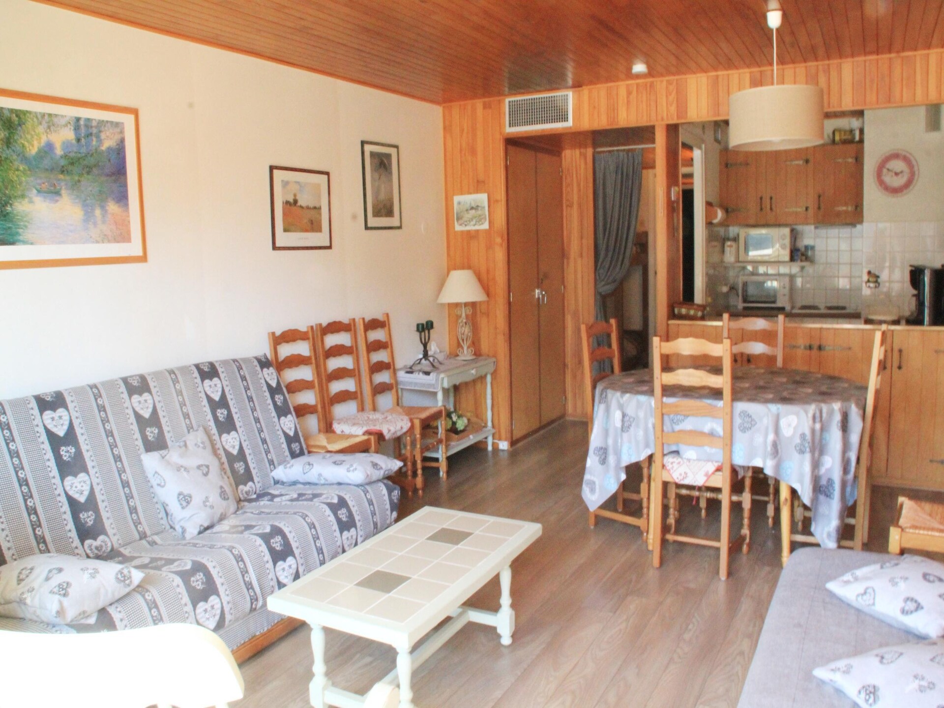 Appartement 6 pers. aan de golfbaan met zwembad in centrum Châtel - foto 3