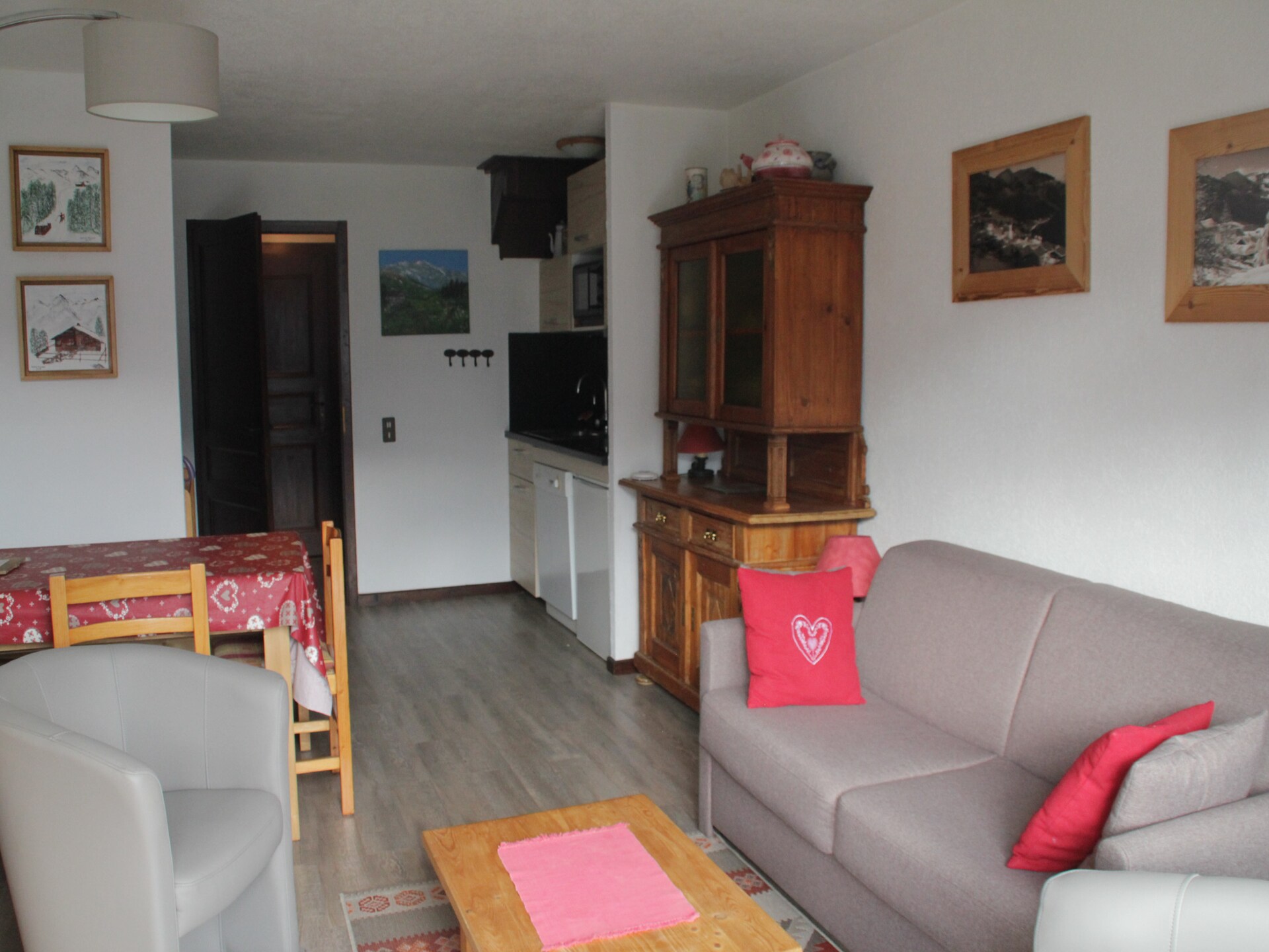 Appartement 6p aan de golfbaan met bergzicht bij Châtel - foto 9