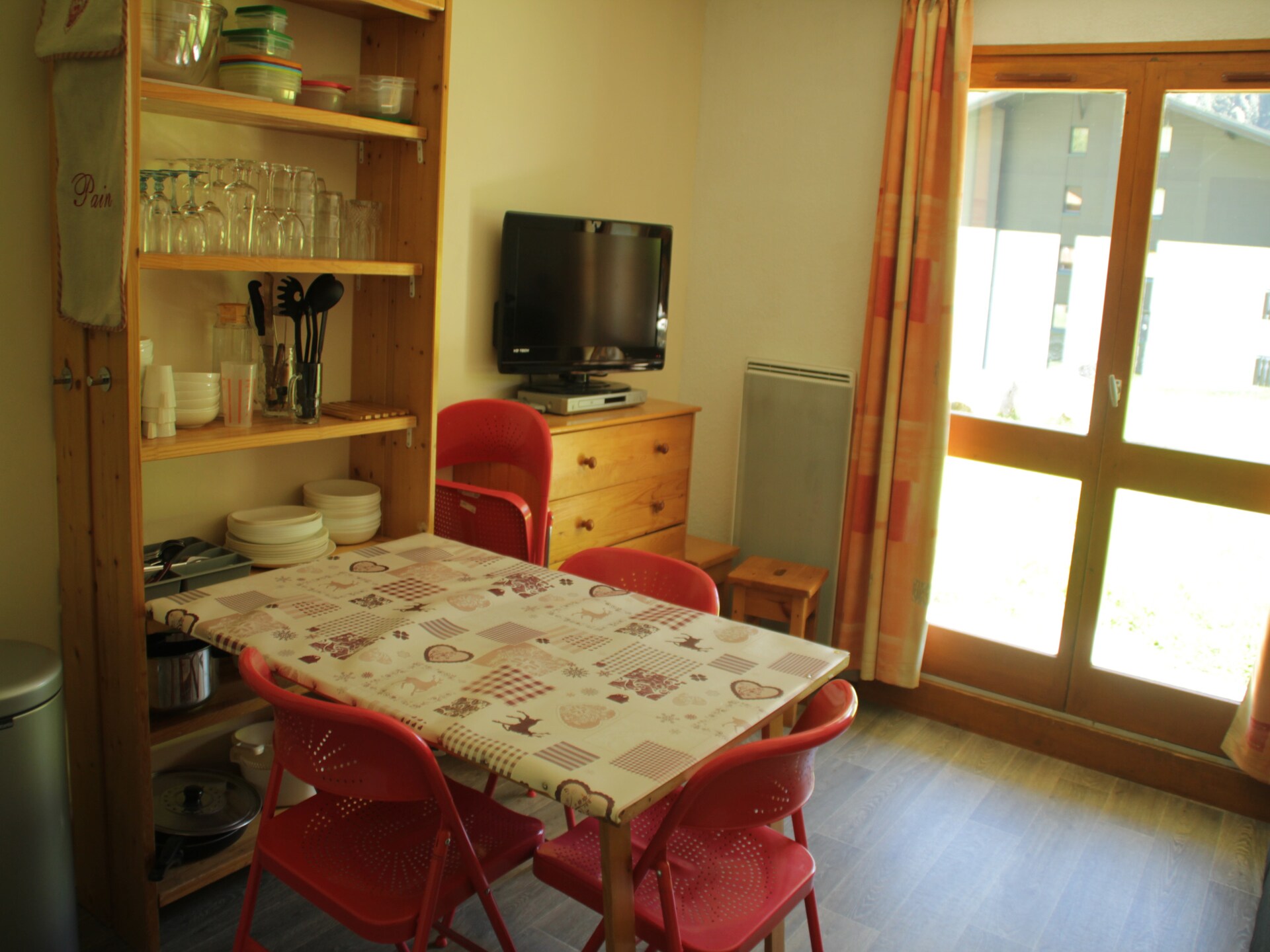 Knus appartement Linga: 300m van gondel & golfbaan in Châtel - foto 11
