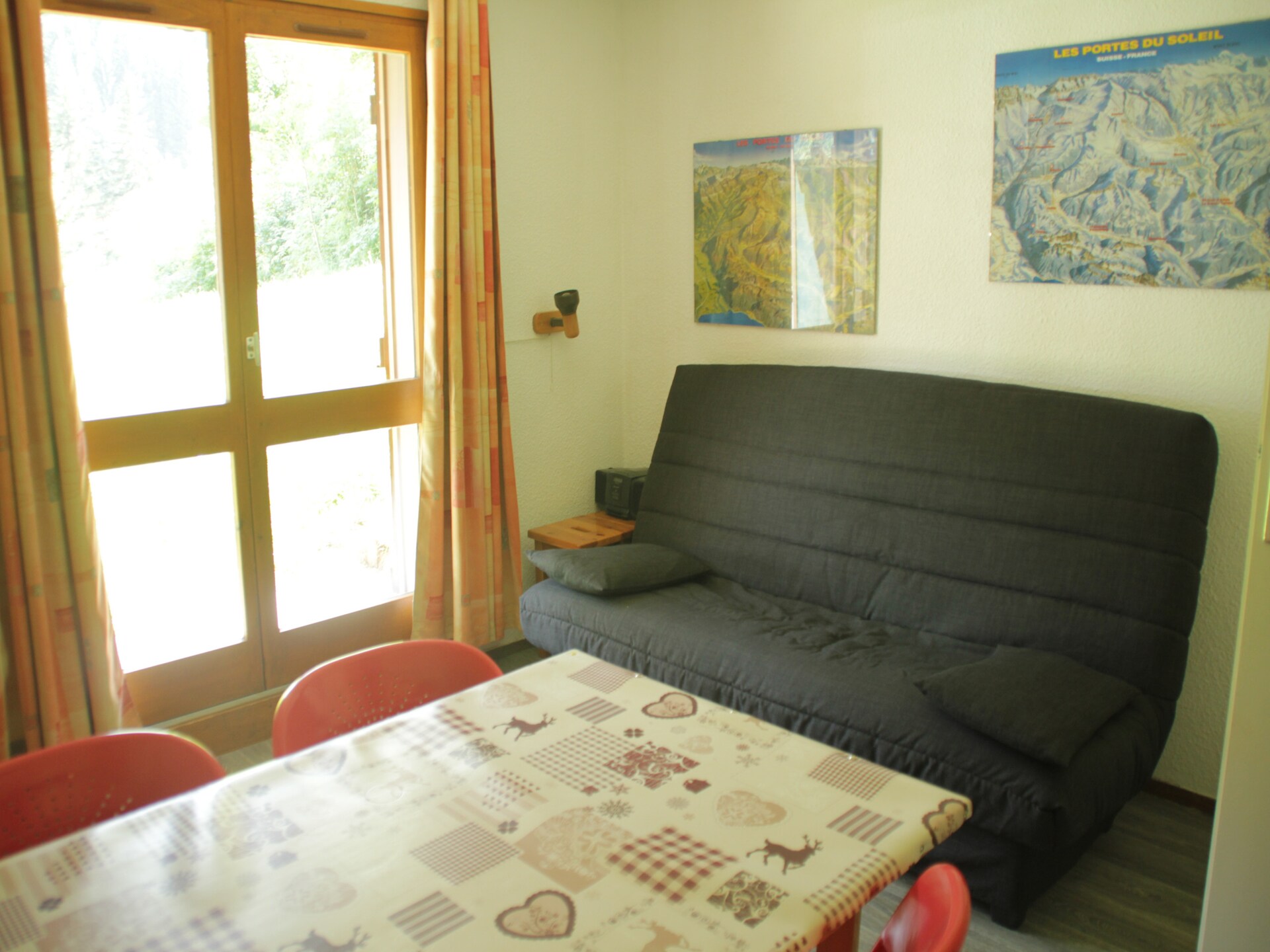 Knus appartement Linga: 300m van gondel & golfbaan in Châtel - foto 9
