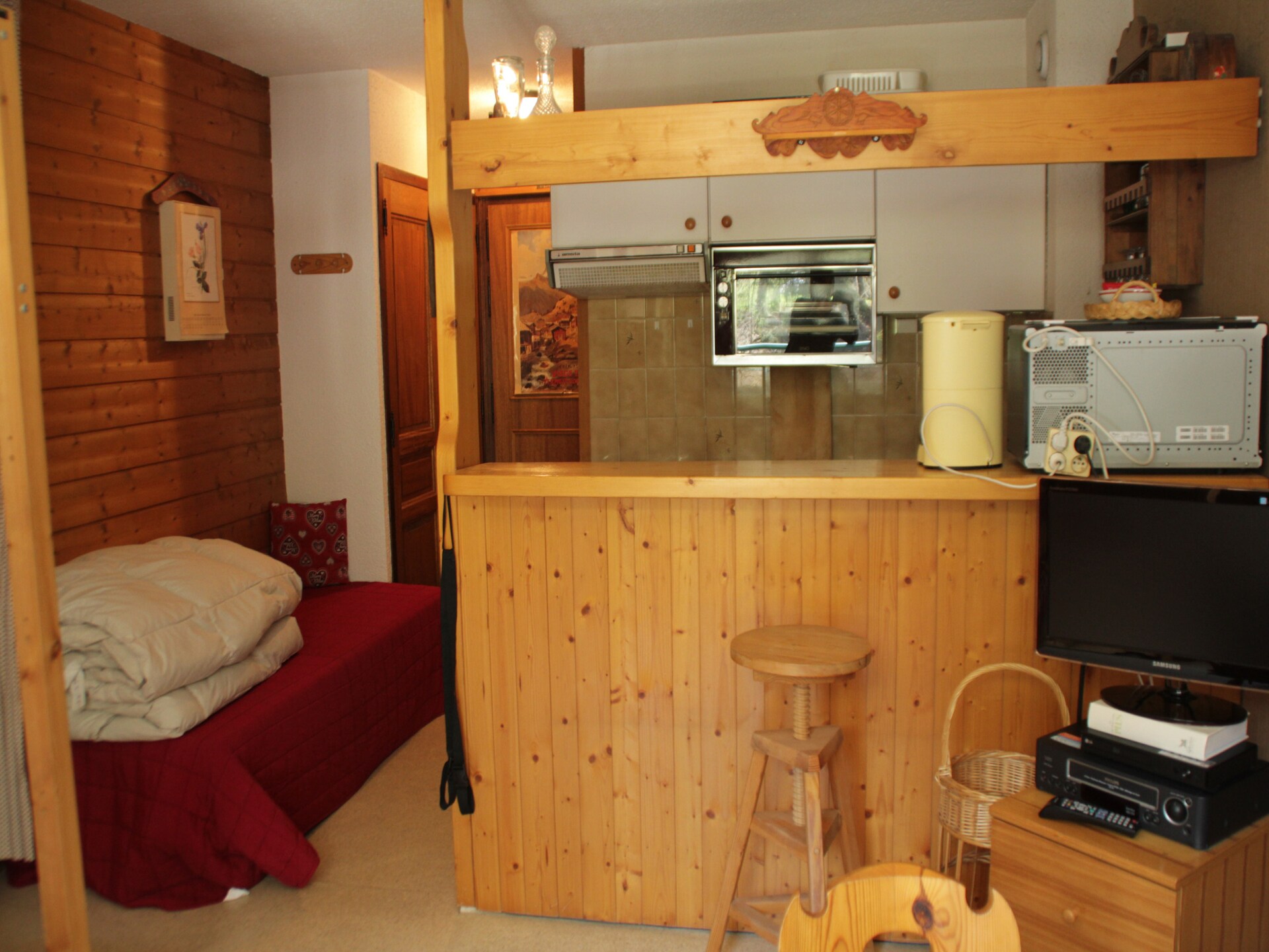 Knusse studio voor 3 aan de Linga-kabelbaan in Châtel - foto 13