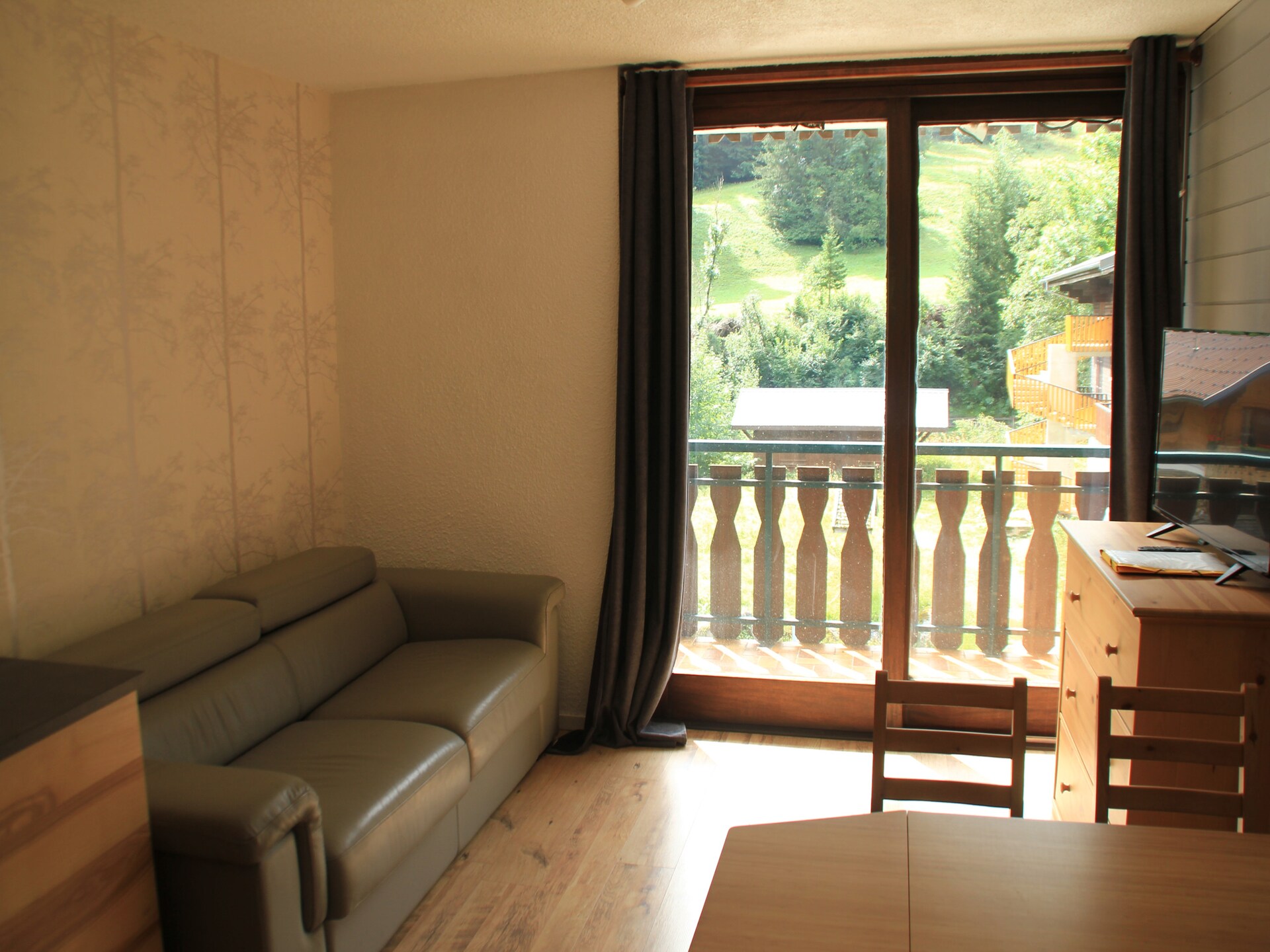 Gezellig studio-appartement in Châtel, 200m van de skilift met uitzicht op het dal - foto 11
