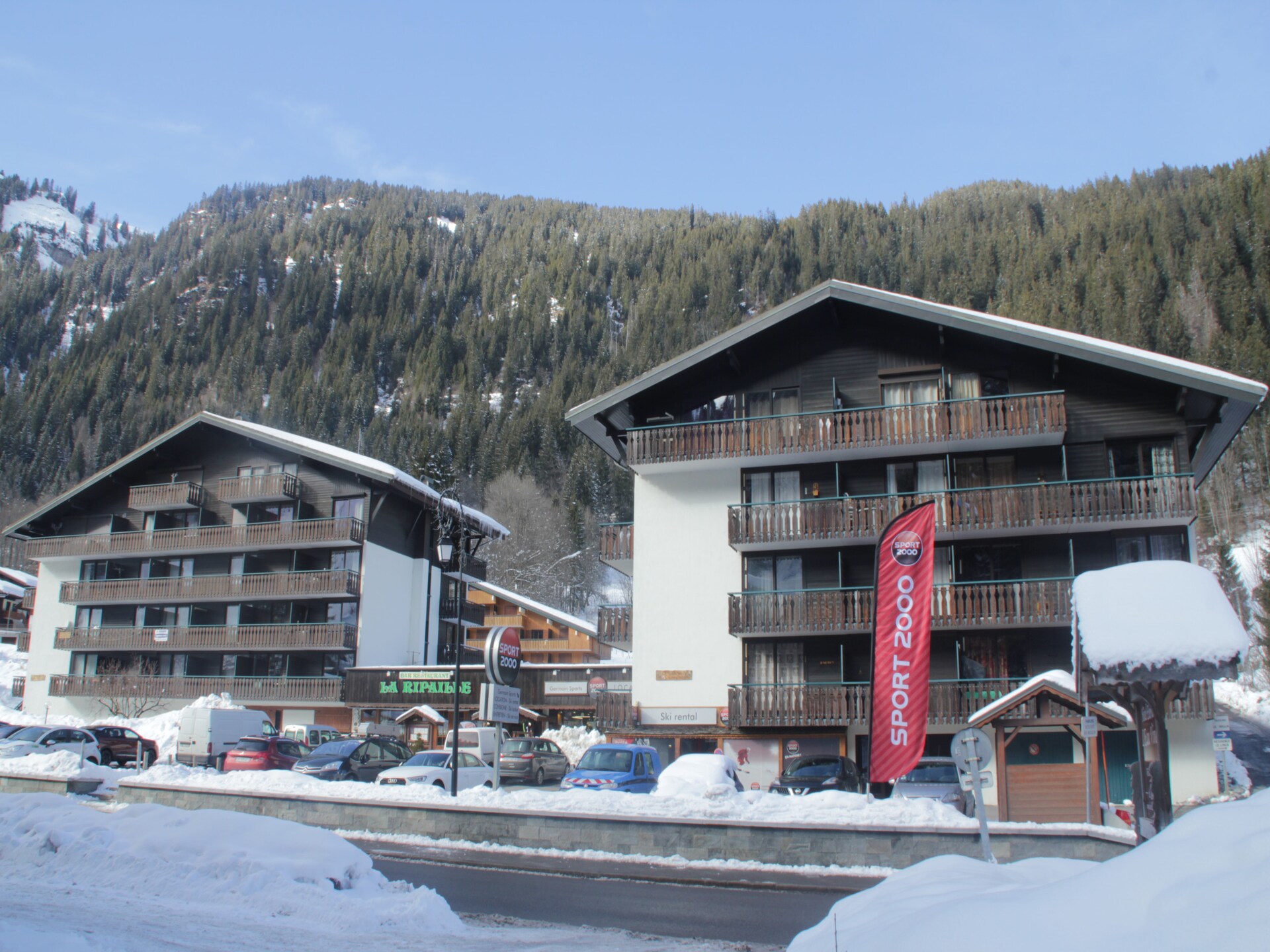 Gezellig studio-appartement in Châtel, 200m van de skilift met uitzicht op het dal - foto 15