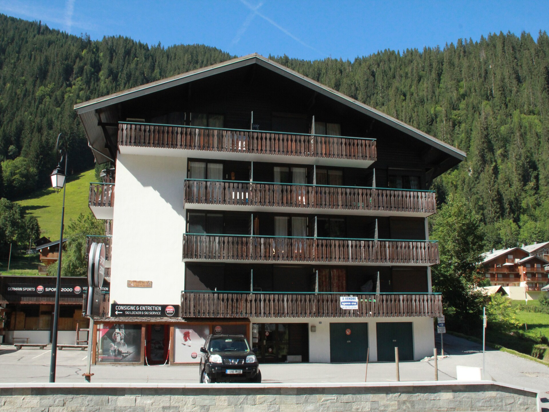 Gezellig studio-appartement in Châtel, 200m van de skilift met uitzicht op het dal - foto 19