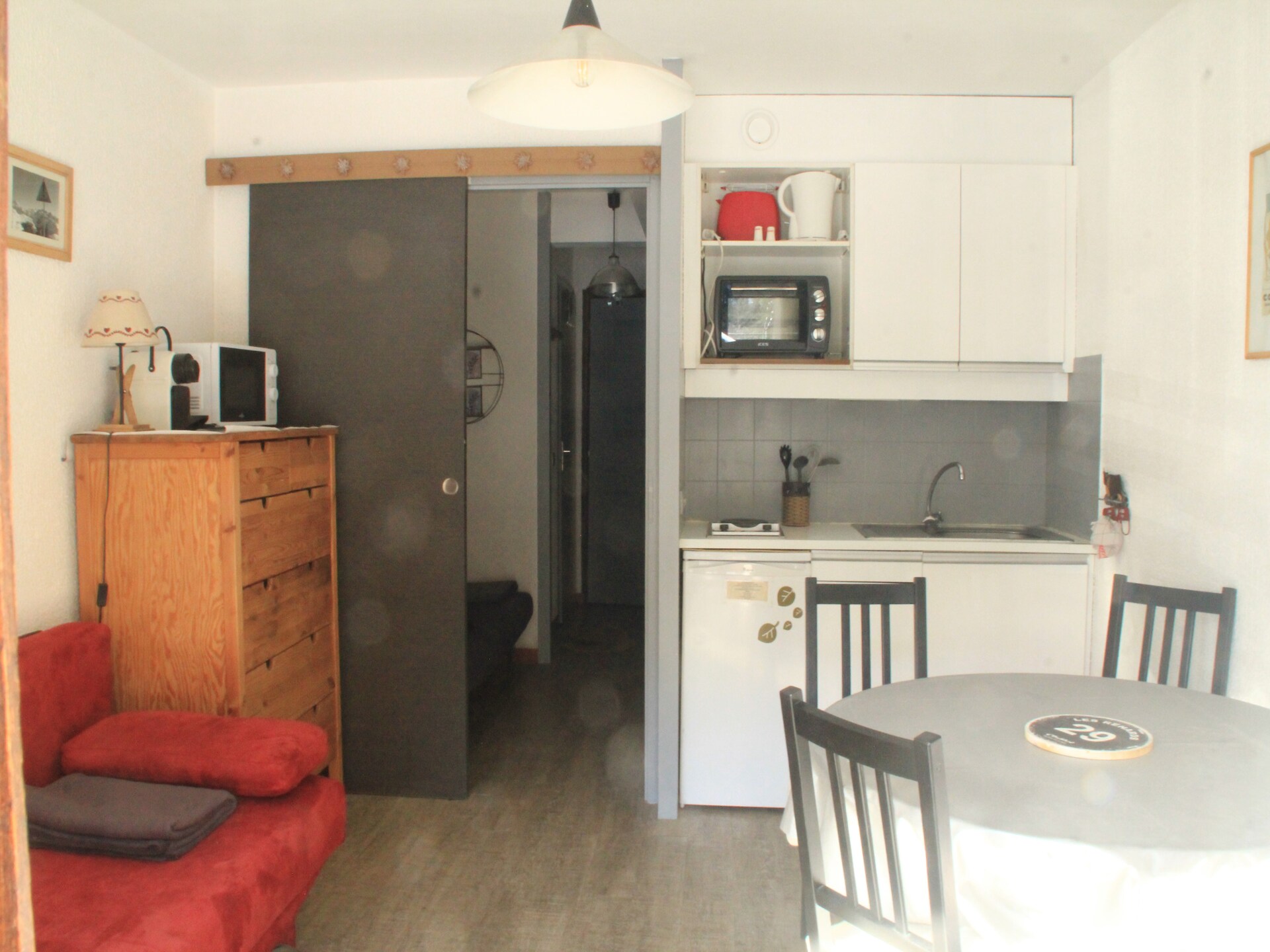 Knusse studio voor 4 bij de skilift in Châtel met bergzicht - foto 9