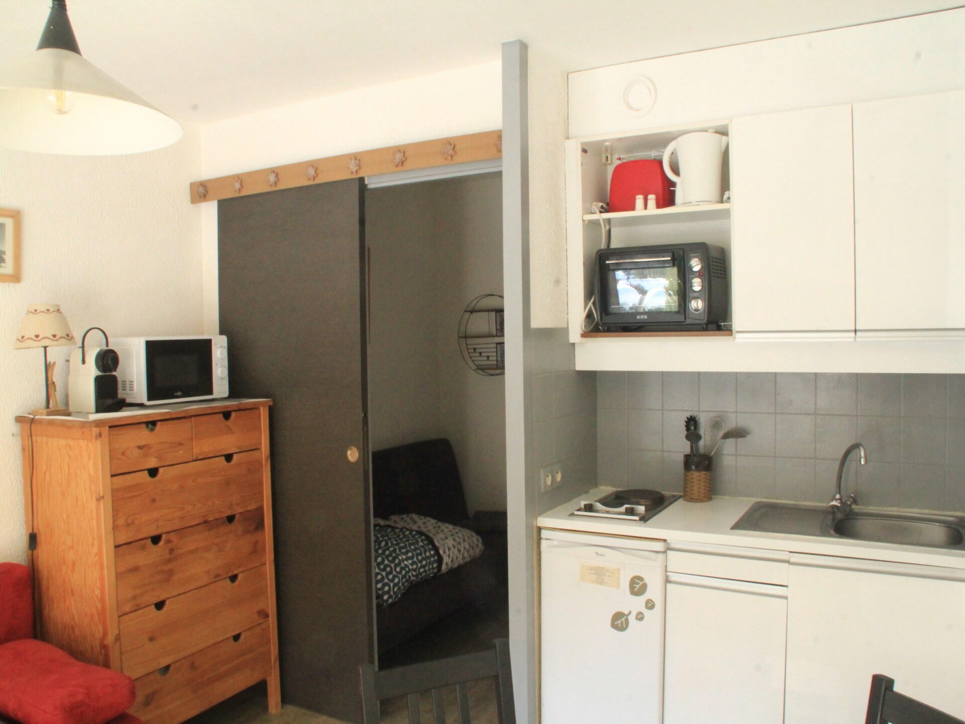 Knusse studio voor 4 bij de skilift in Châtel met bergzicht - foto 12