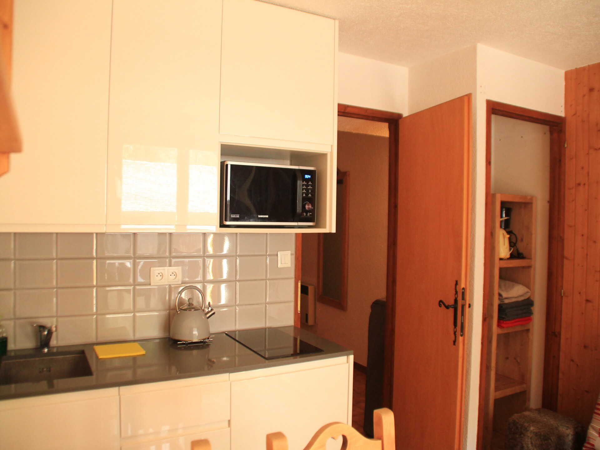 Knus appartement in Châtel, 400m van de Linga-kabelbaan - foto 12