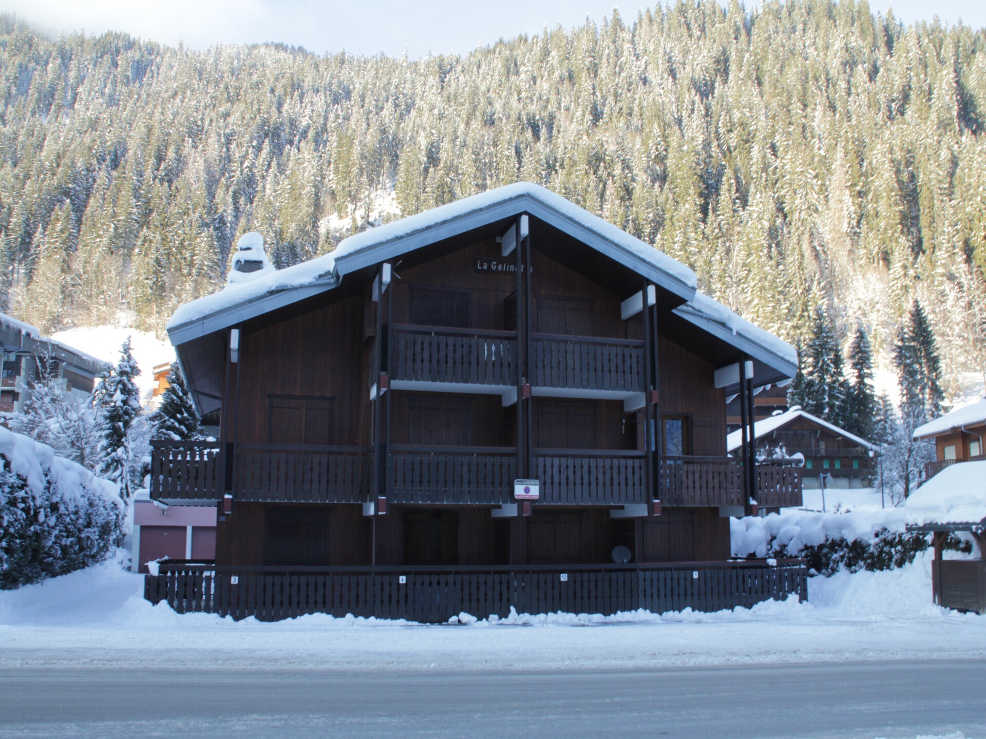 Knus appartement in Châtel, 400m van de Linga-kabelbaan - foto 16