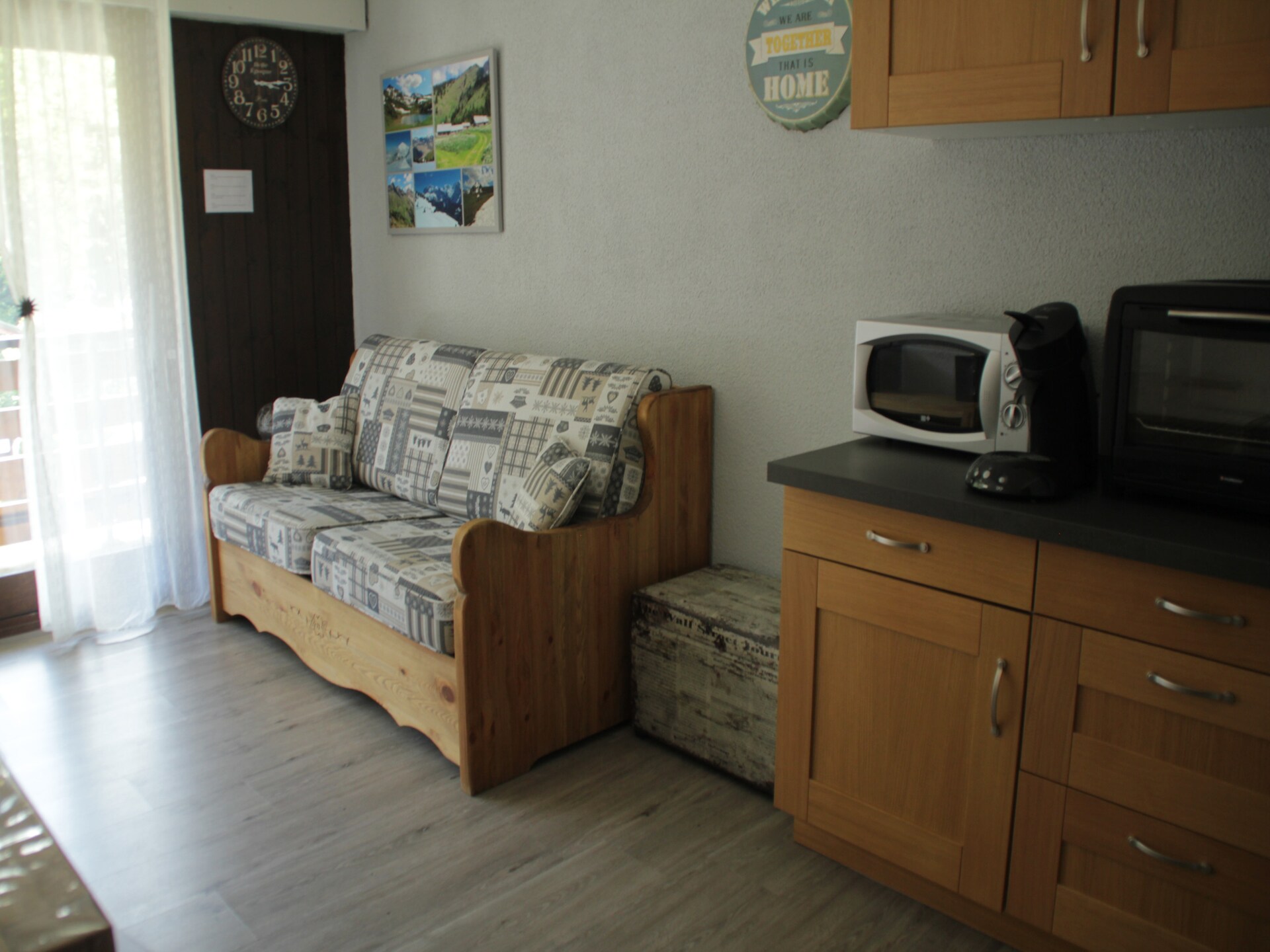 Knusse studio voor 4 bij de kabelbaan in Châtel, Portes du Soleil - foto 11