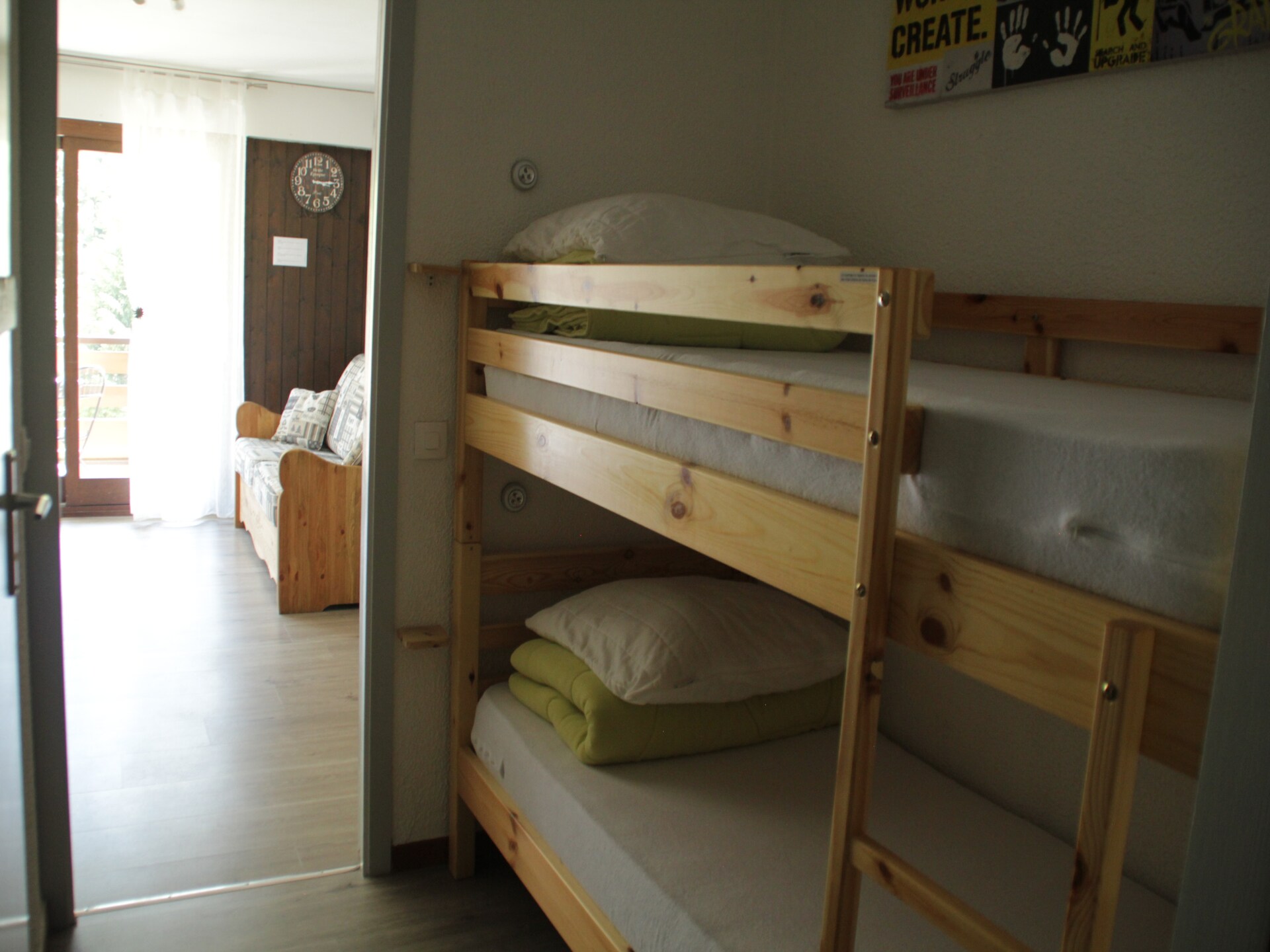 Knusse studio voor 4 bij de kabelbaan in Châtel, Portes du Soleil - foto 16