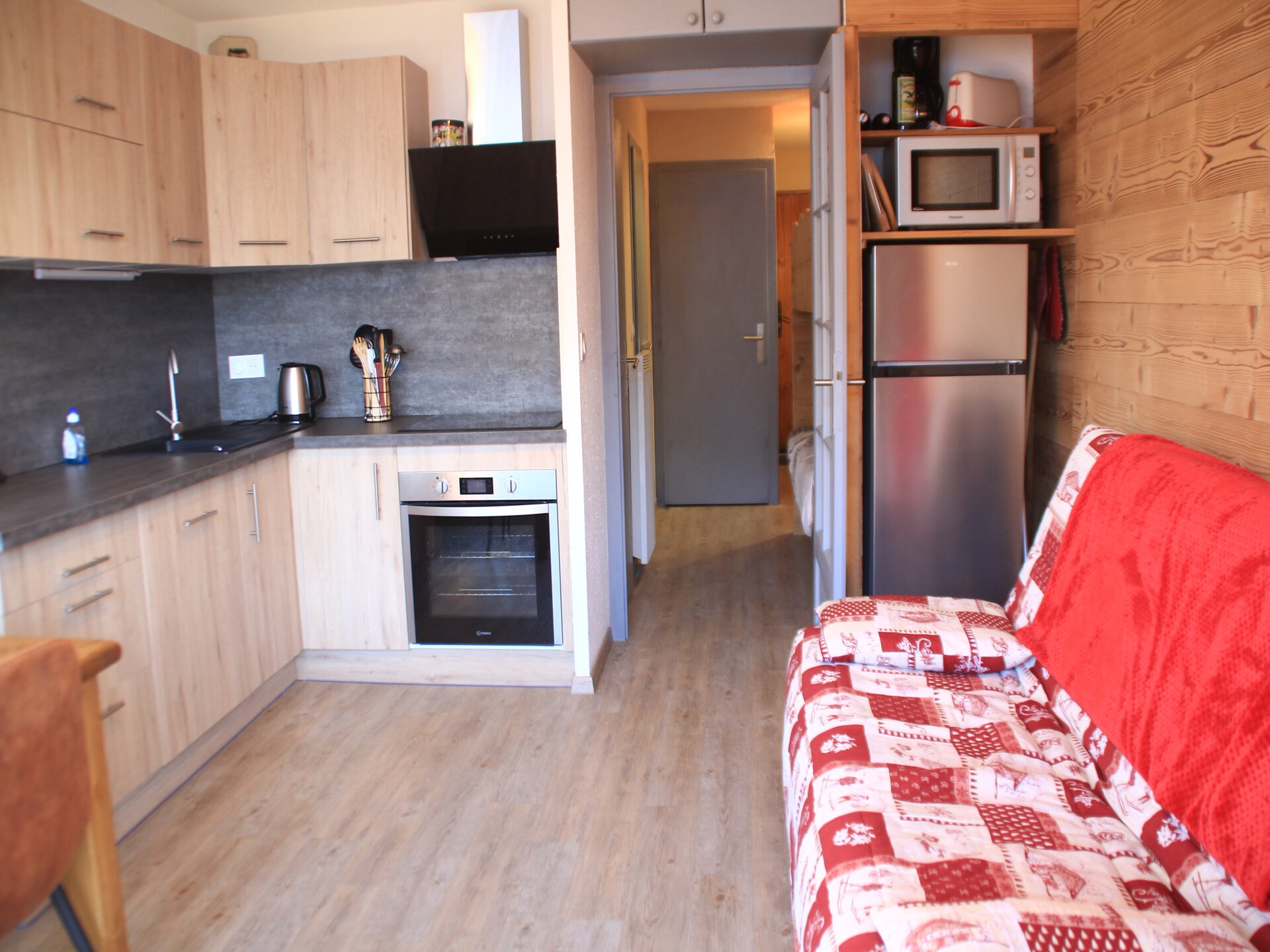 Knus appartement in Châtel met bergzicht, vlakbij skilift en golfbaan - foto 11