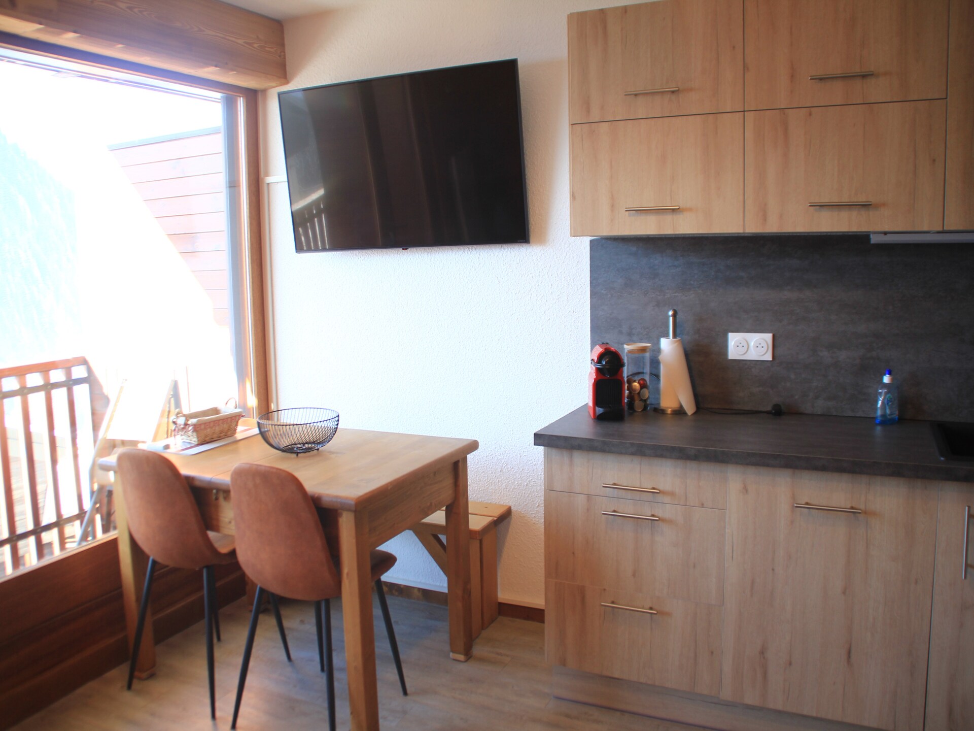 Knus appartement in Châtel met bergzicht, vlakbij skilift en golfbaan - foto 2