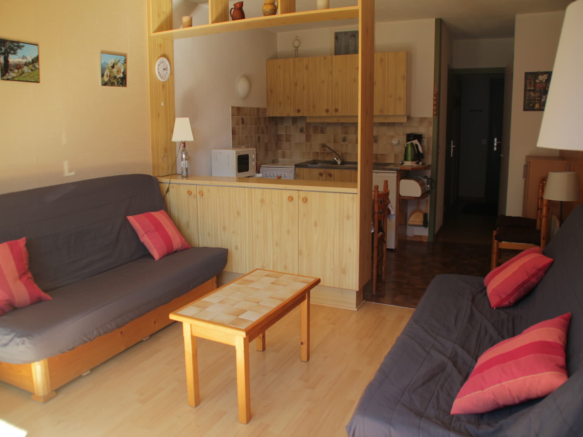 Gezellig studio-appartement in Châtel met uitzicht op de vallei - foto 11