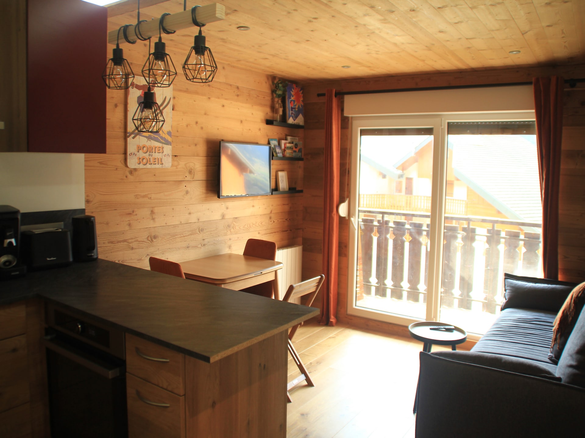 Appartement 6 pers. met balkon en uitzicht op de Abondance-vallei in Châtel - foto 12