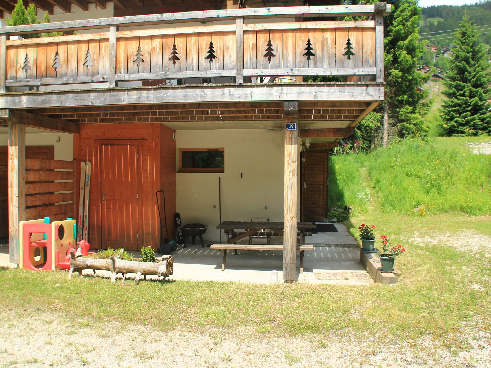 Petit Ours Blanc: Rustiek Appartement aan de Golfbaan in Châtel - foto 3