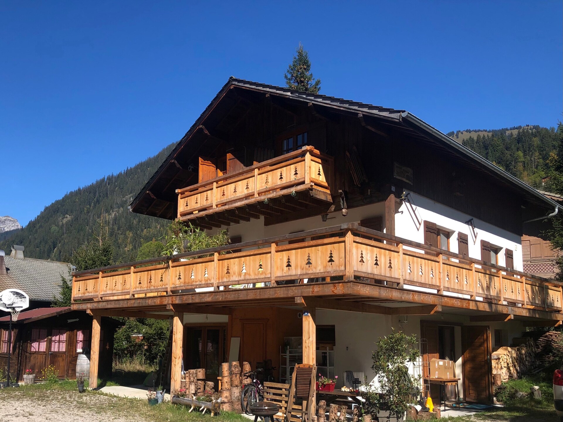 Petit Ours Blanc: Rustiek Appartement aan de Golfbaan in Châtel - foto 17