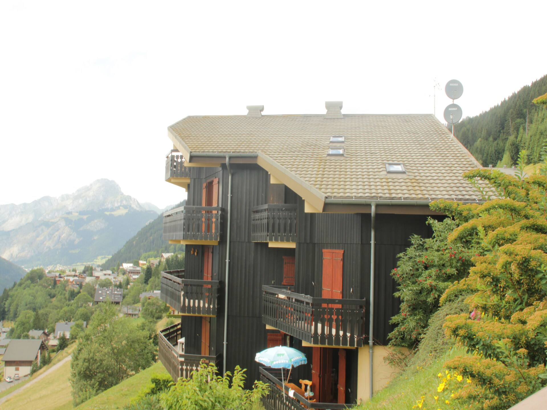 Knusse studio met balkon en uitzicht op de bergen in Châtel - foto 18