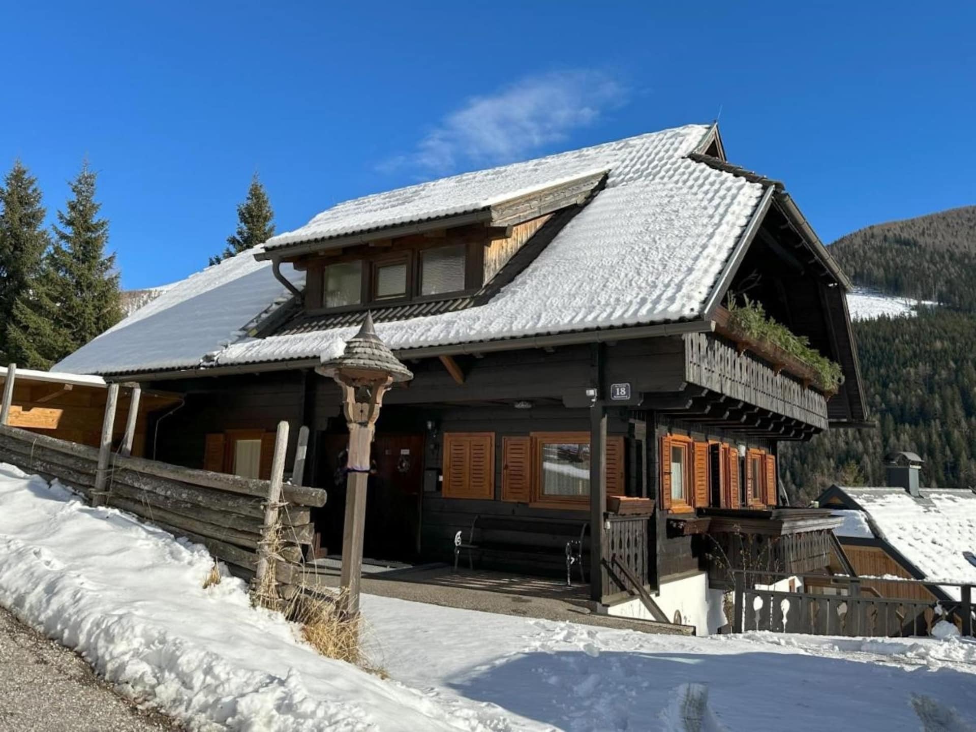 Op 700 m van de piste: Sfeervol Chalet Mallnock in Bad Kleinkirchheim - foto 14
