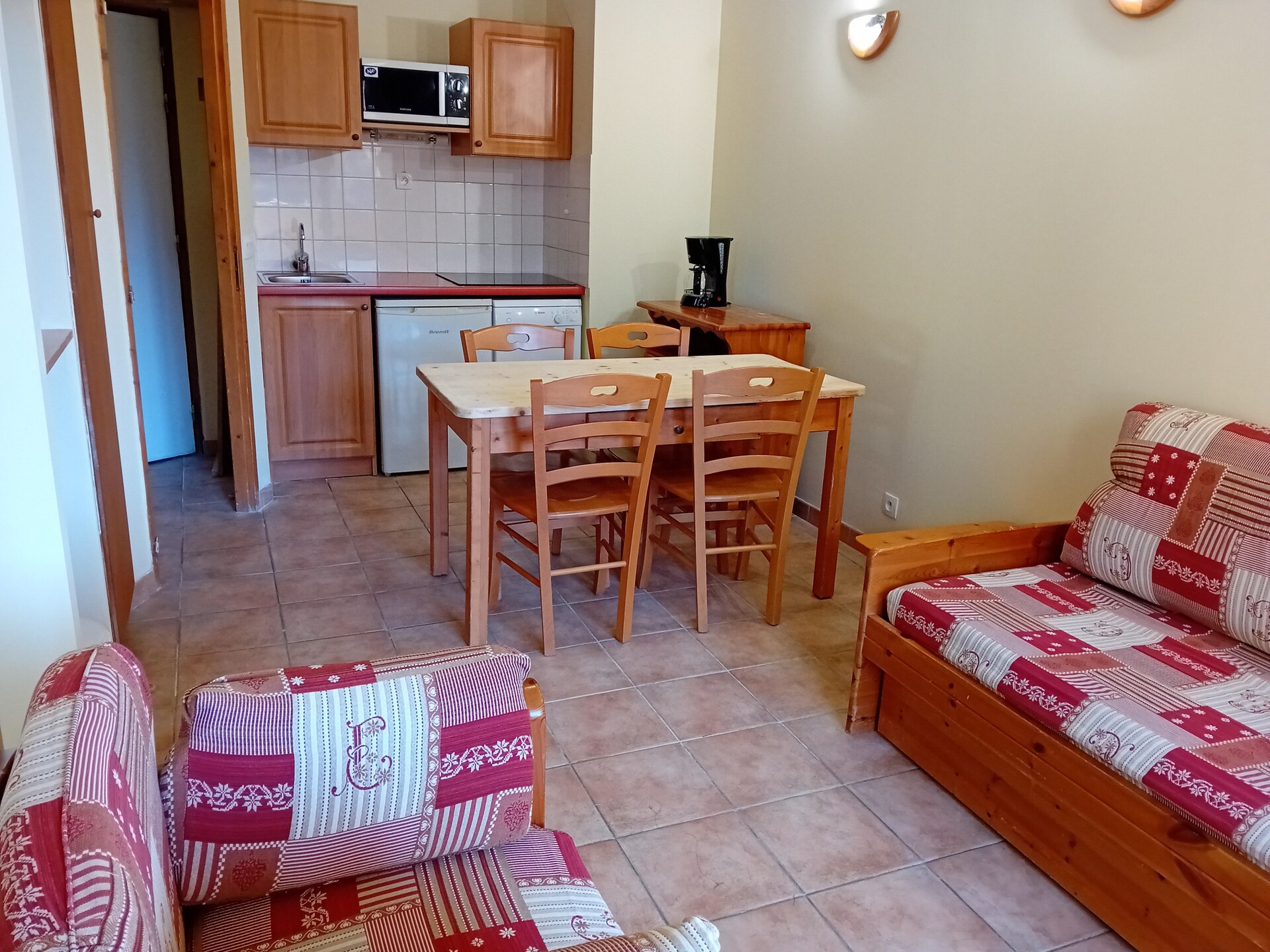 Appartement 4 personen aan de golfbaan in Val Cenis, 100m van de skilift - foto 11
