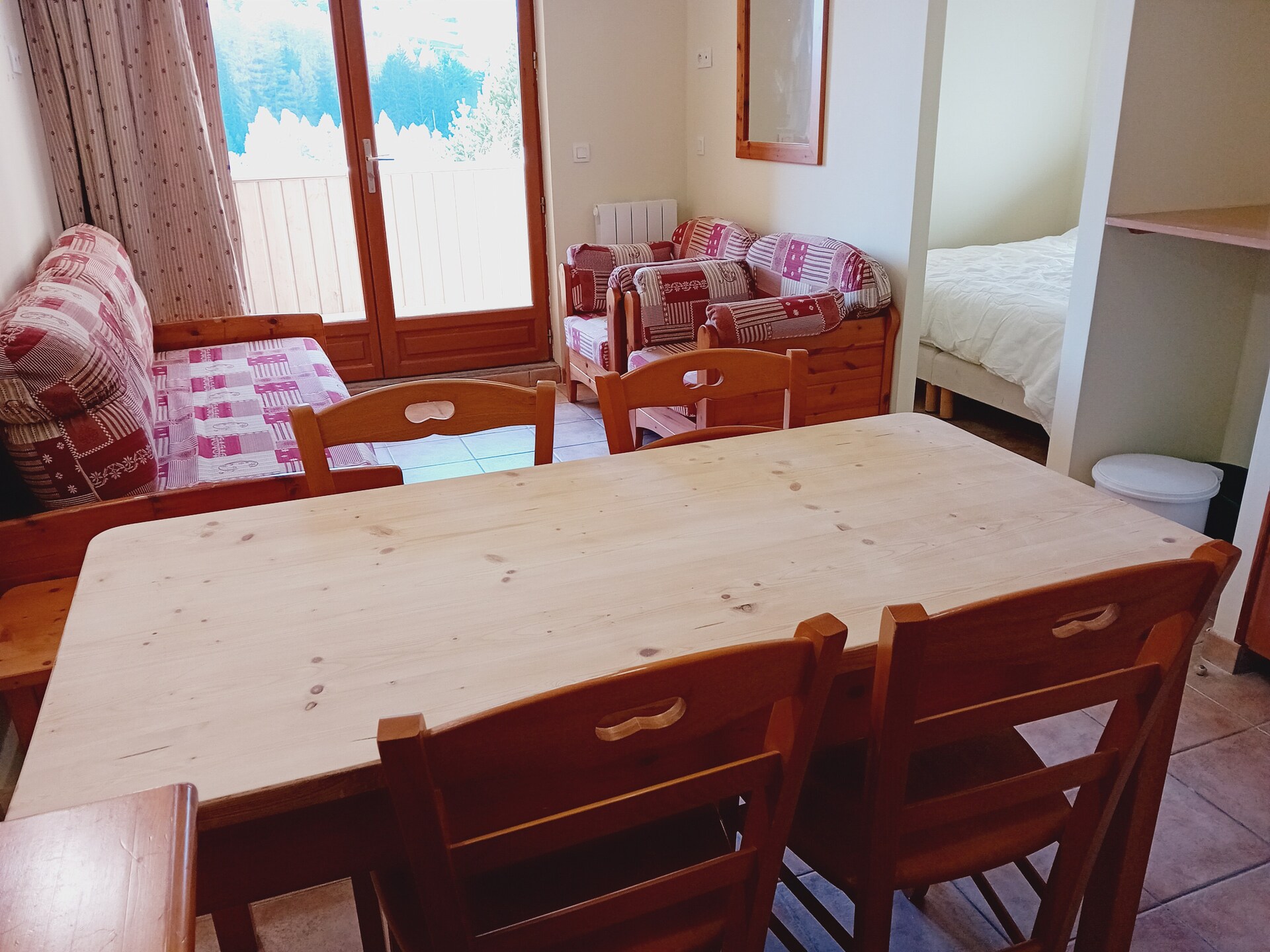 Appartement 4 personen aan de golfbaan in Val Cenis, 100m van de skilift - foto 12