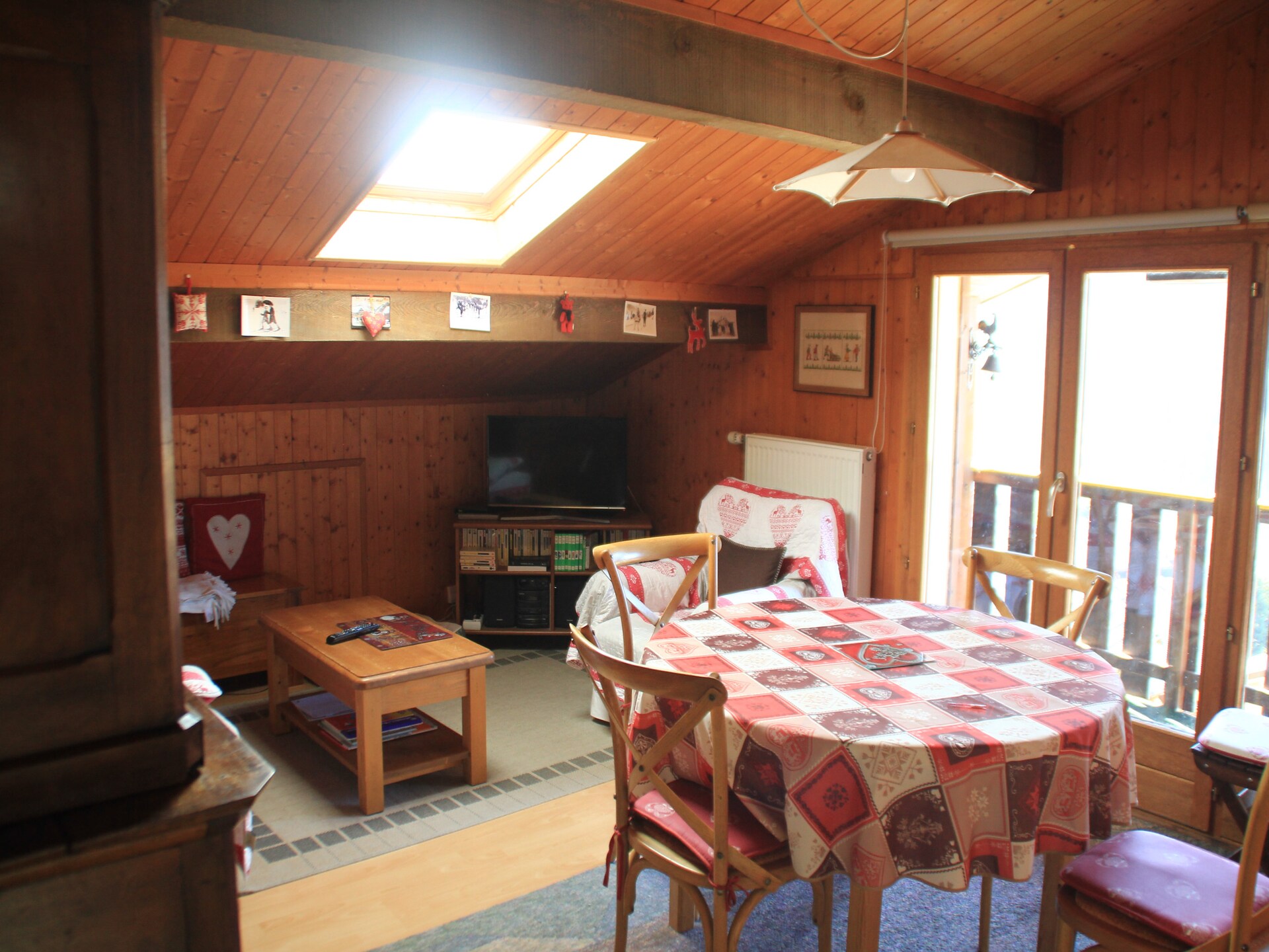 Knus appartement in Châtel, 100m van Super Châtel gondel - foto 3