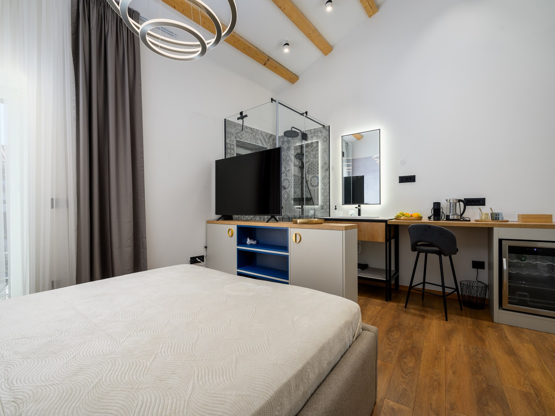 Modern studio-appartement in hartje Porec, 250 meter van het strand - foto 9