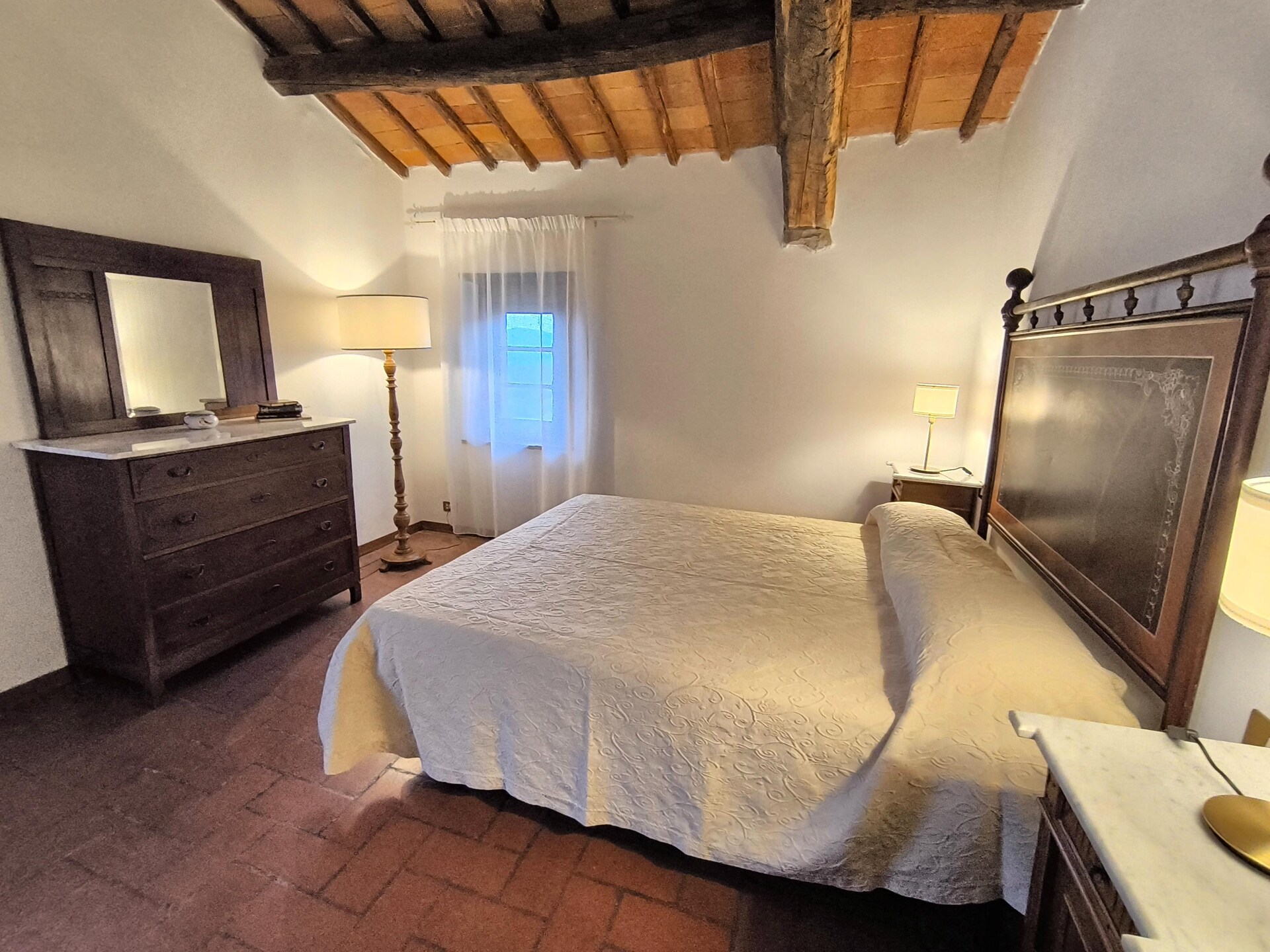 Authentiek Toscaans appartement tussen wijngaarden bij San Leolino - foto 20