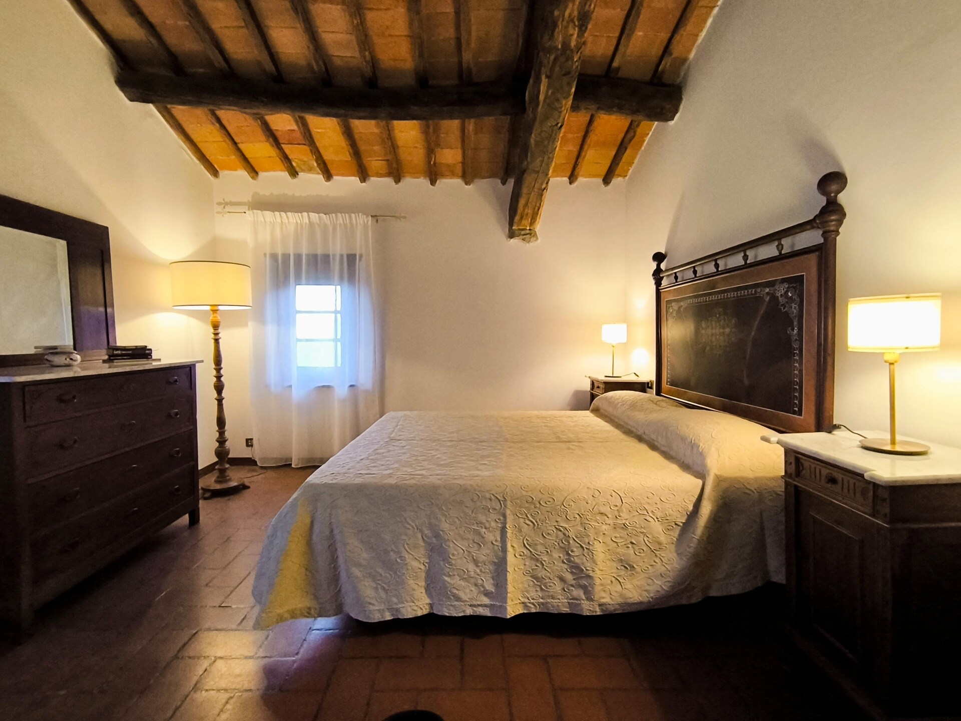 Authentiek Toscaans appartement tussen wijngaarden bij San Leolino - foto 22