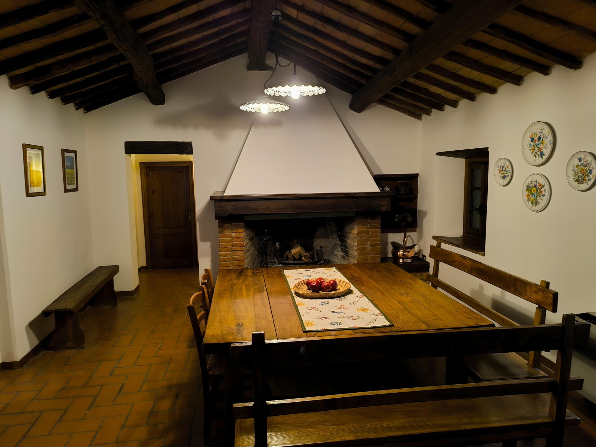 Authentiek Toscaans appartement tussen wijngaarden bij San Leolino - foto 15