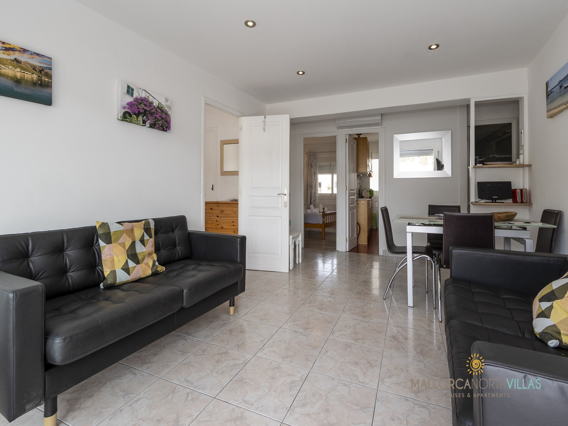 Aan het strand: Smaakvol appartement in Port de Pollença - foto 12