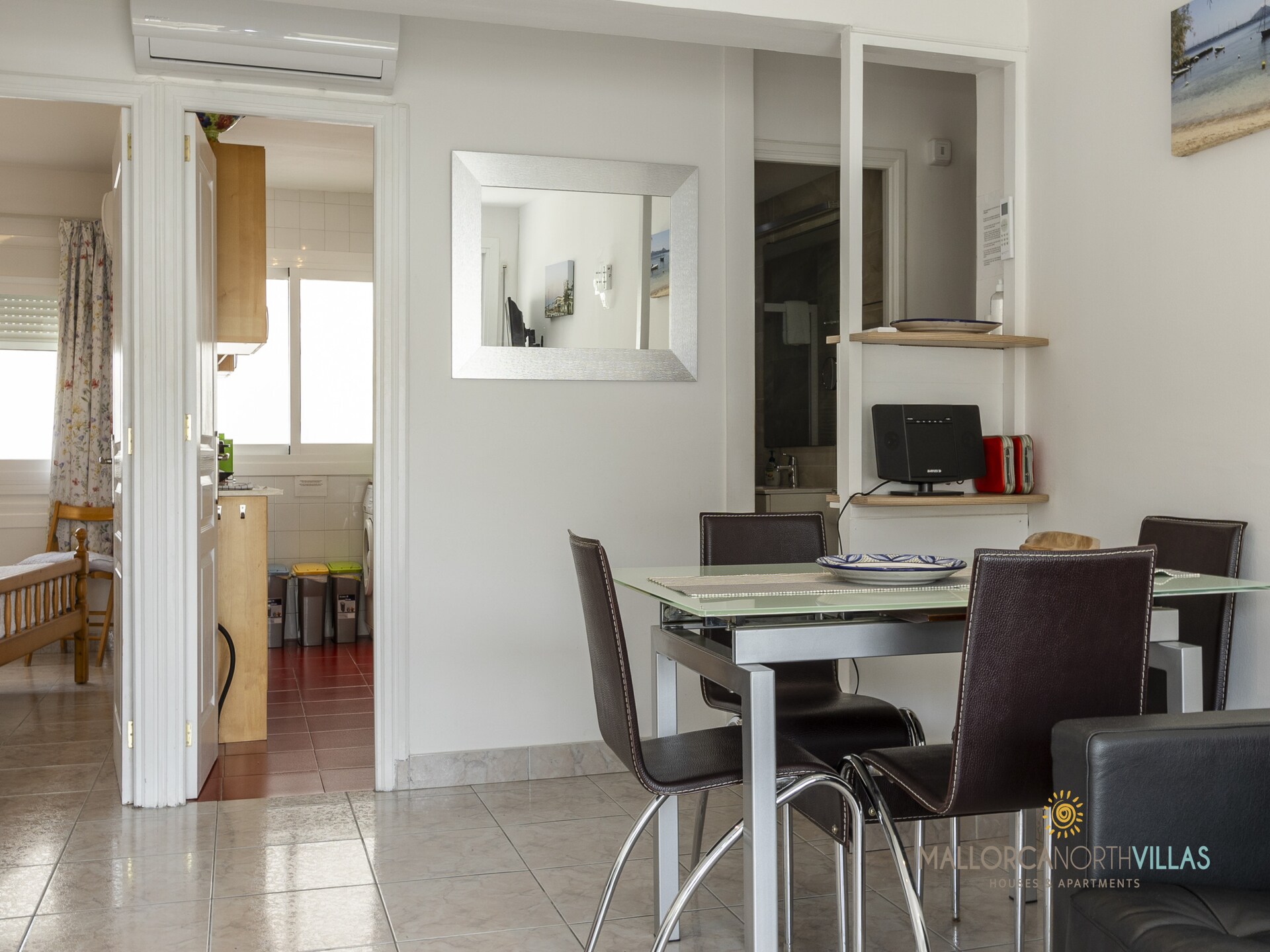 Aan het strand: Smaakvol appartement in Port de Pollença - foto 3
