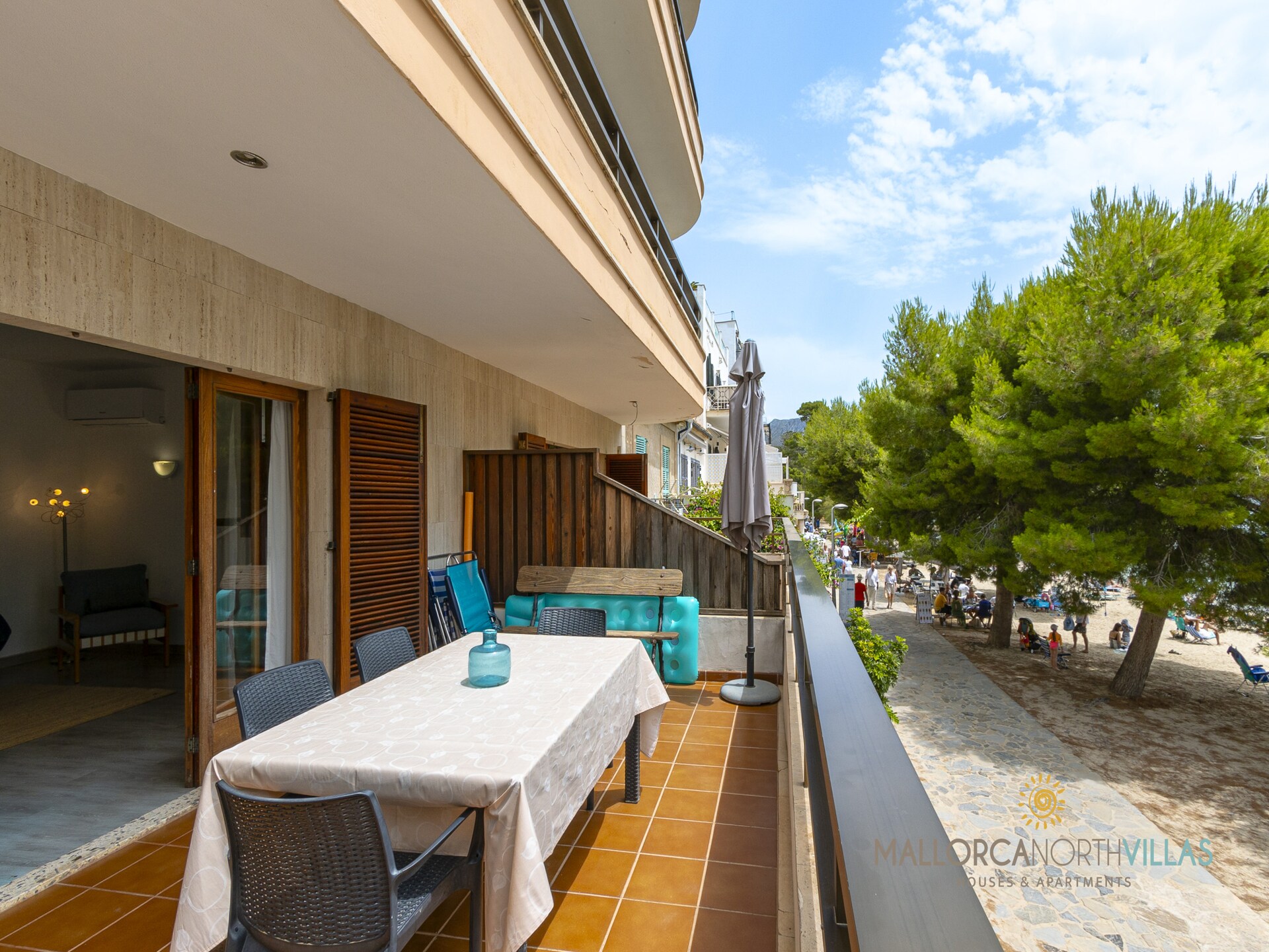 Luxe appartement aan het strand in Port de Pollença - foto 9