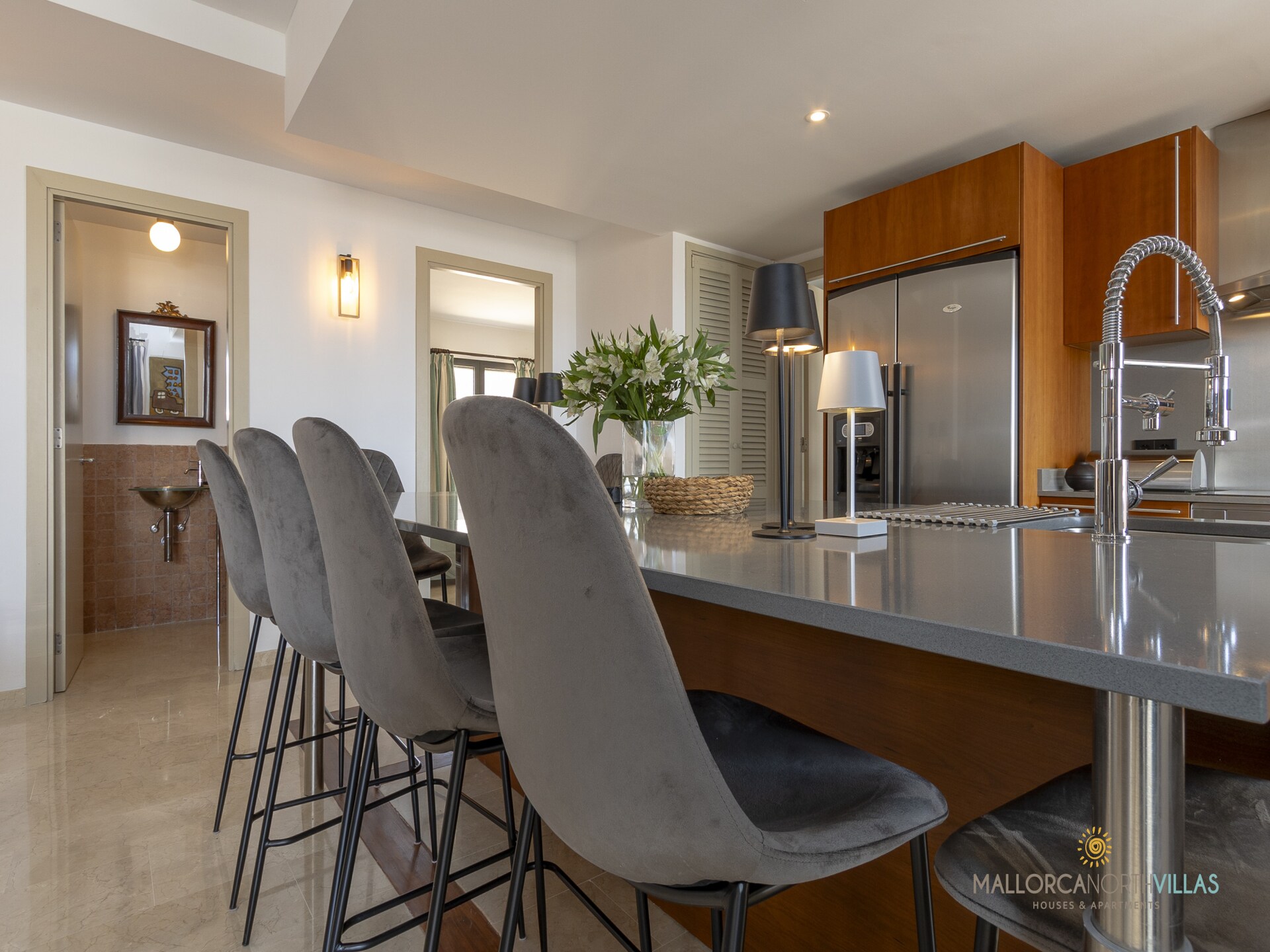 Op 300 m van het strand: ruim appartement in Port de Pollença - foto 14