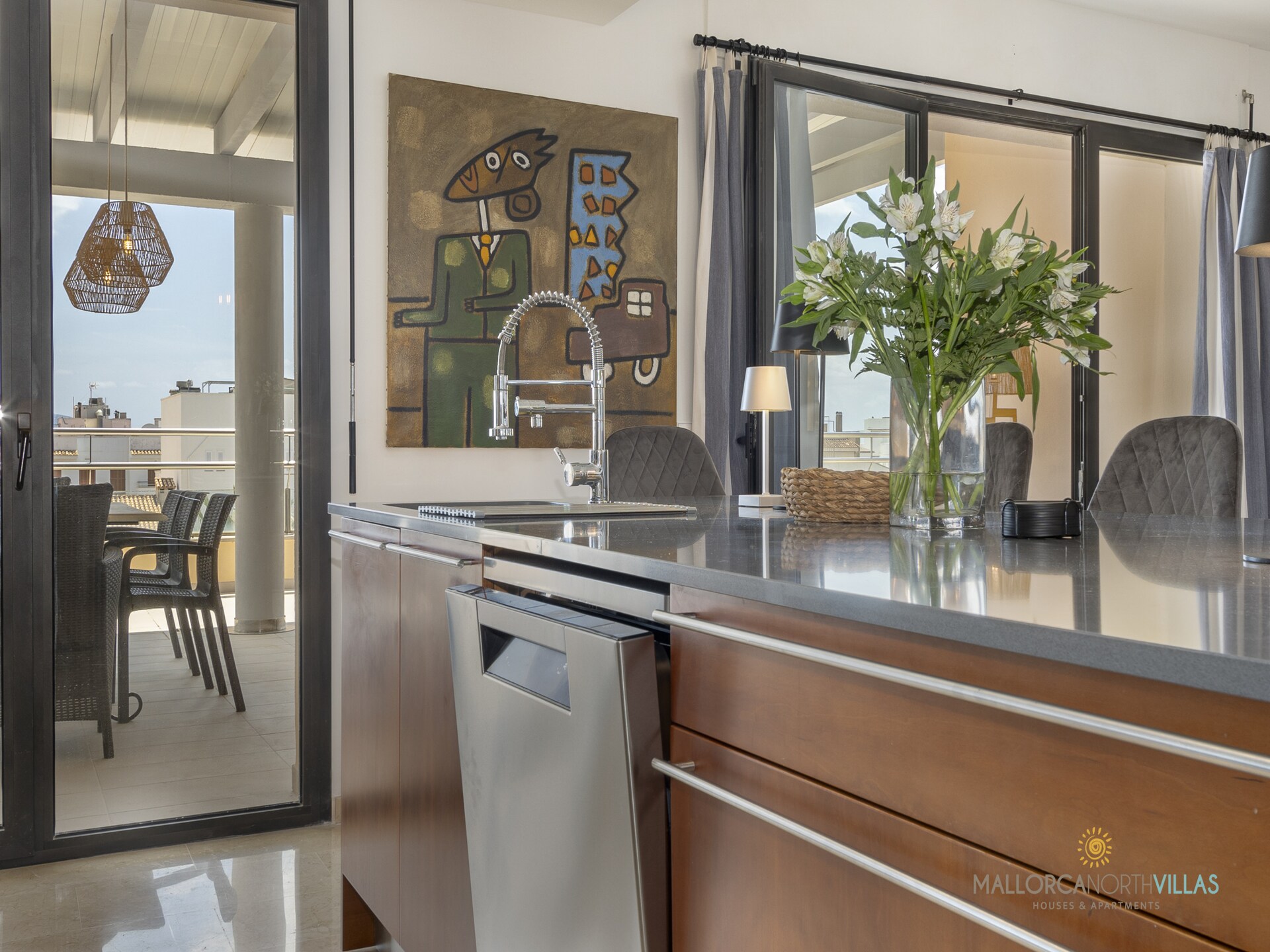 Op 300 m van het strand: ruim appartement in Port de Pollença - foto 20