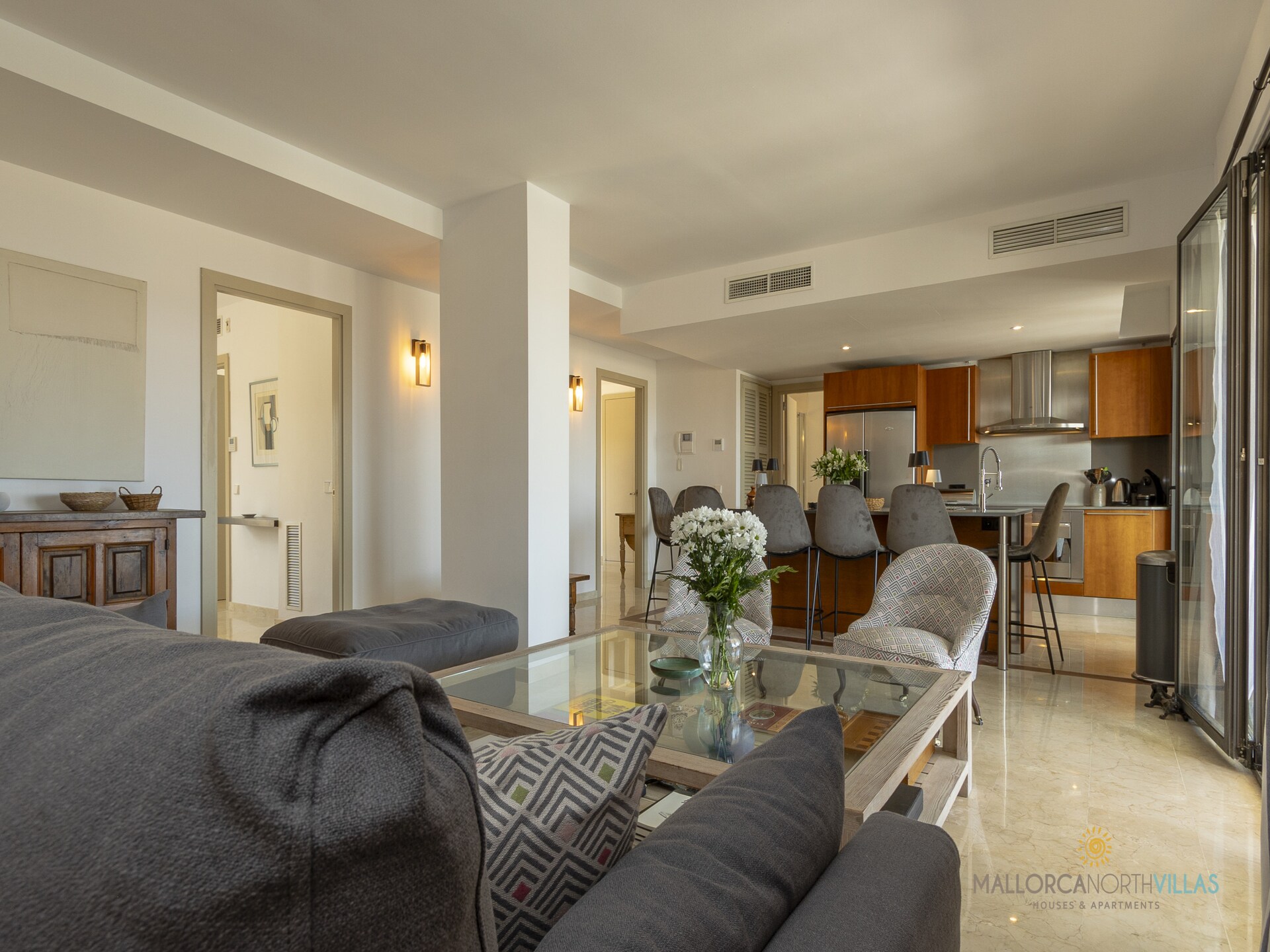 Op 300 m van het strand: ruim appartement in Port de Pollença - foto 21