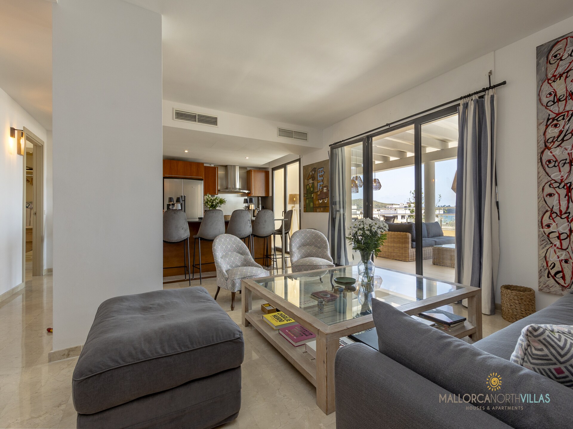 Op 300 m van het strand: ruim appartement in Port de Pollença - foto 24