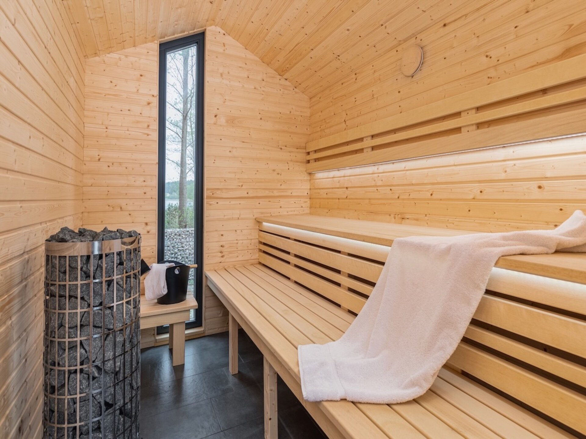 Wellness vakantiehuis bij het Wisełka-meer in Wiselka · 4 pers. - foto 20