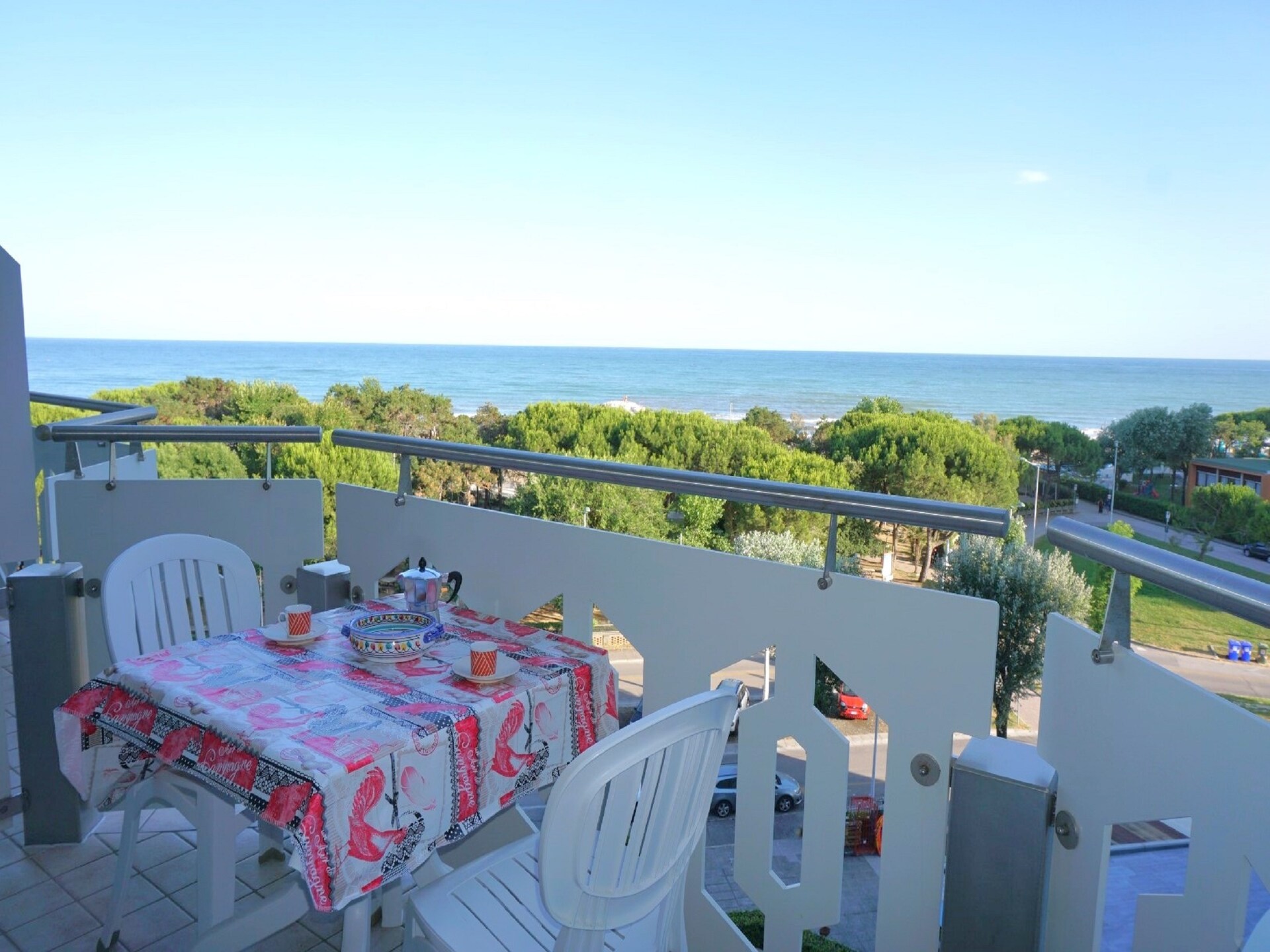 Knus appartement met zeezicht op 80 meter van het strand in Porto Santa Margherita - foto 5