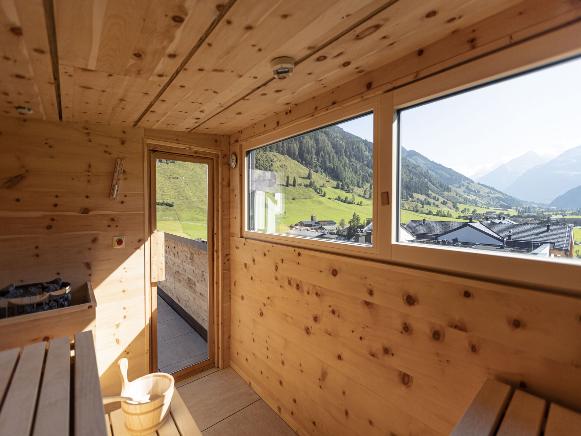 Penthouse met privésauna en dakterras aan de golflaan in Rauris - foto 19
