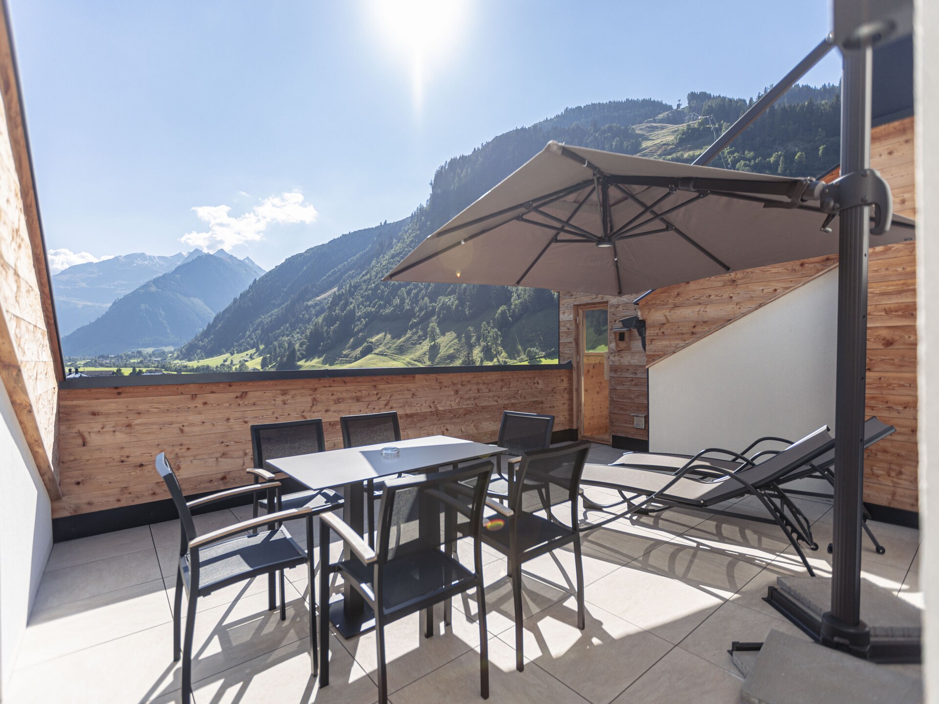Penthouse met privésauna en dakterras aan de golflaan in Rauris - foto 15