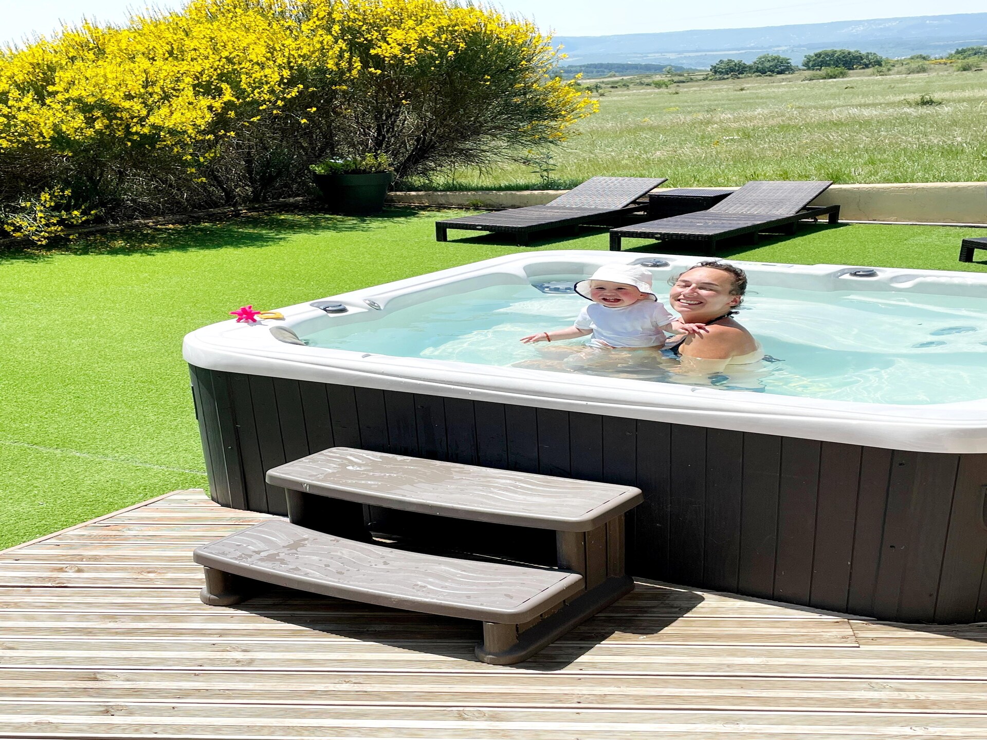 Knusse studio in Ferrassières met zwembad, sauna en uitzicht op de Provence - foto 38